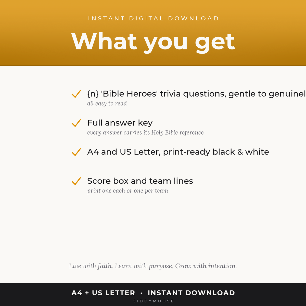 Bible Heroes Trivia Printable — image 2