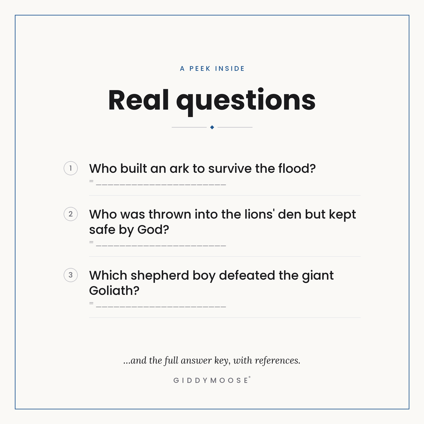 Bible Heroes Trivia Printable — image 3
