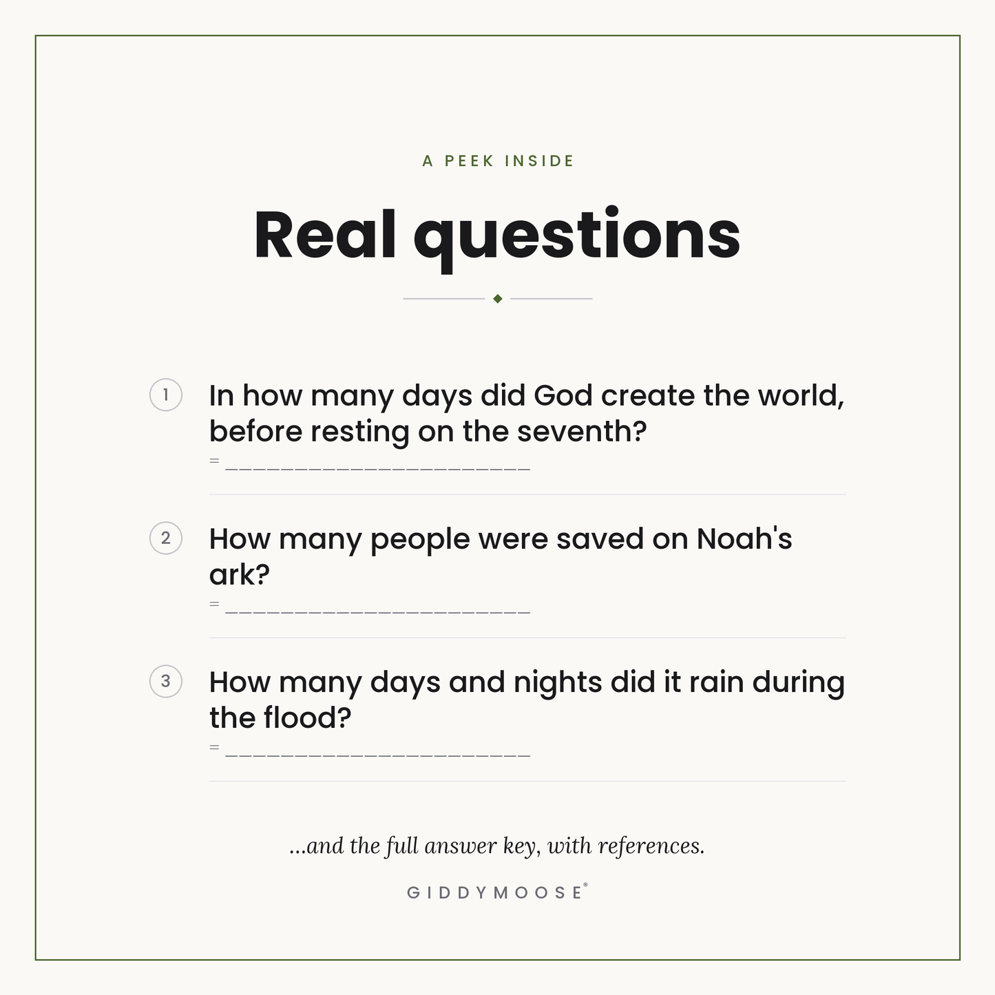 Bible Numbers Trivia Printable — image 3