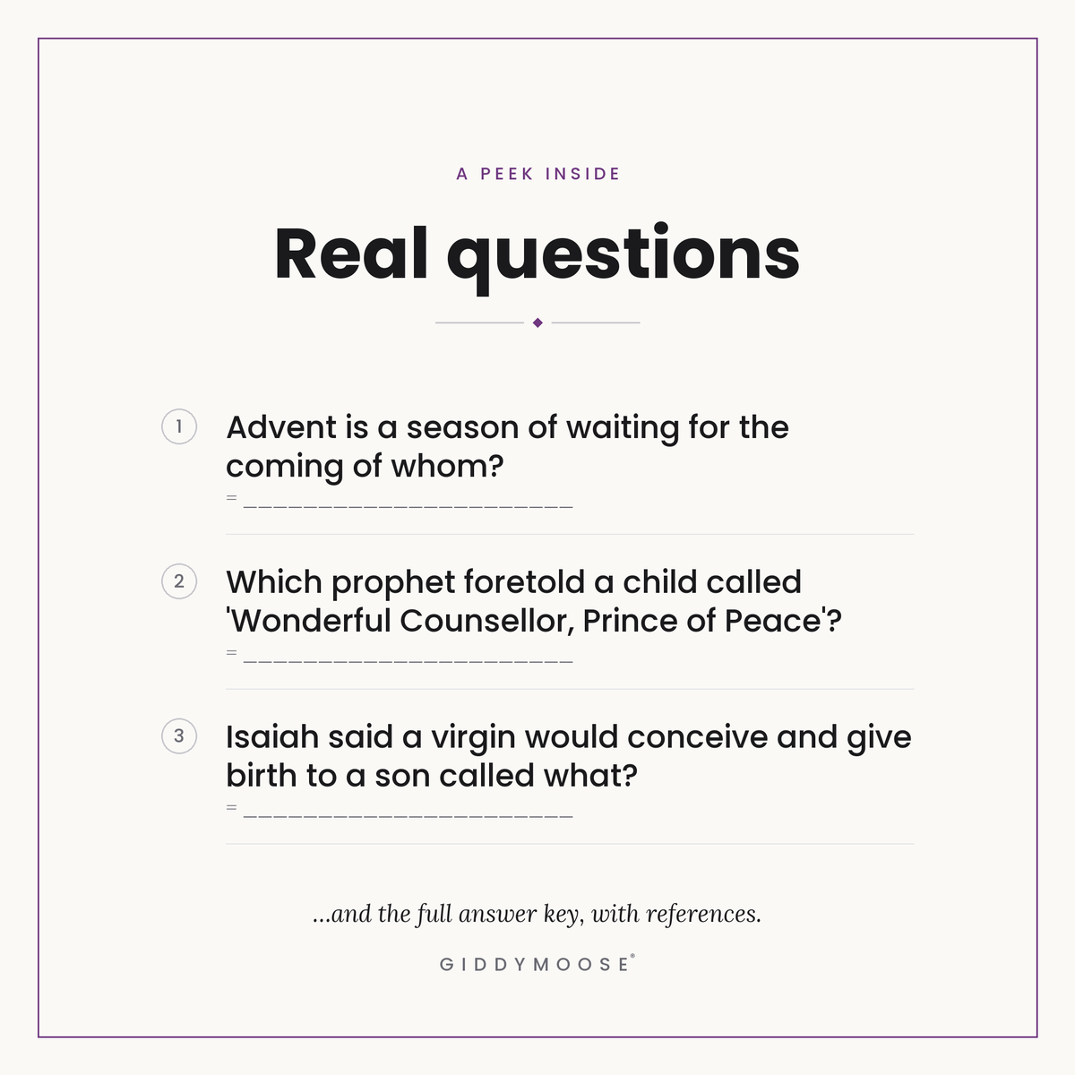Advent Bible Trivia Printable — image 3