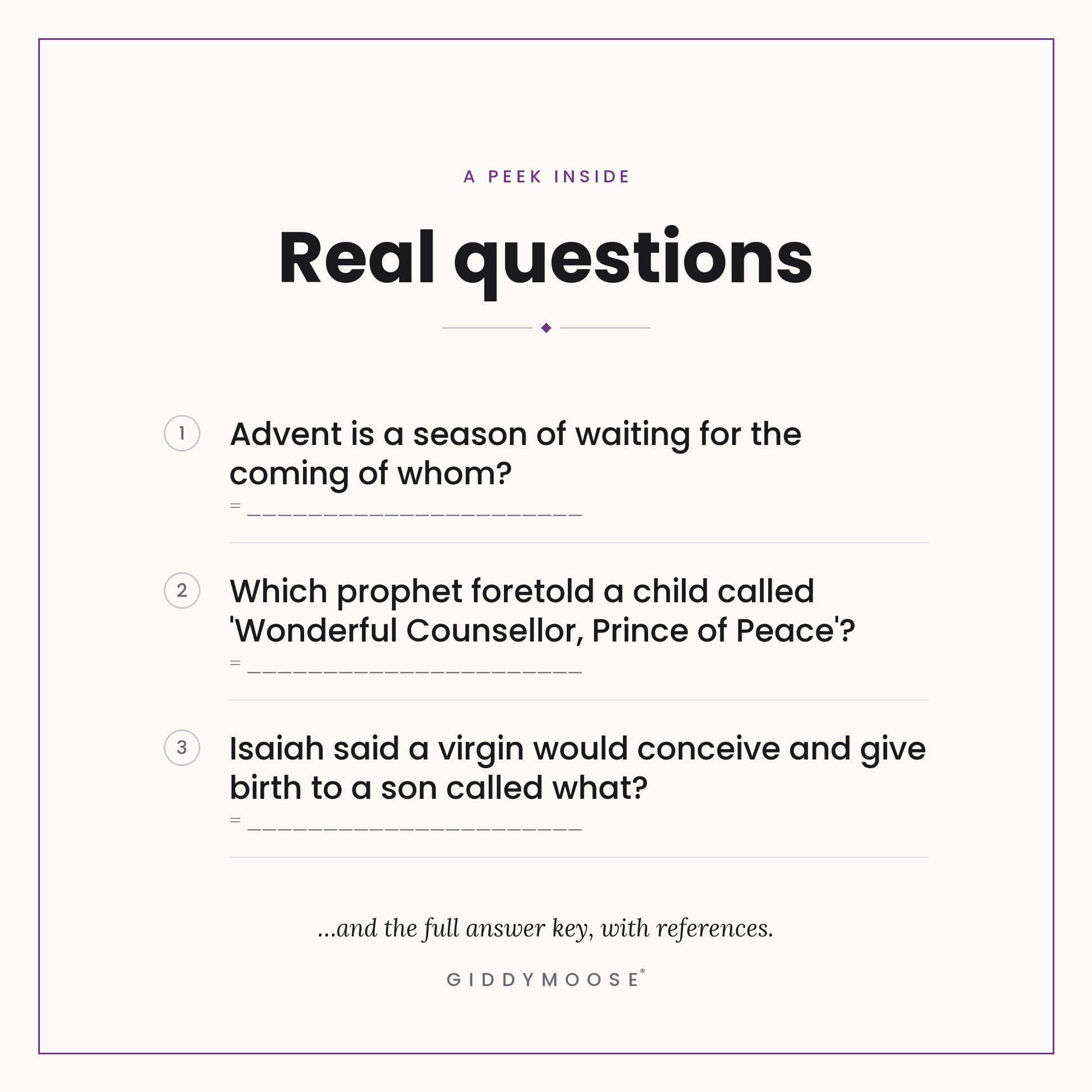 Advent Bible Trivia Printable — image 3