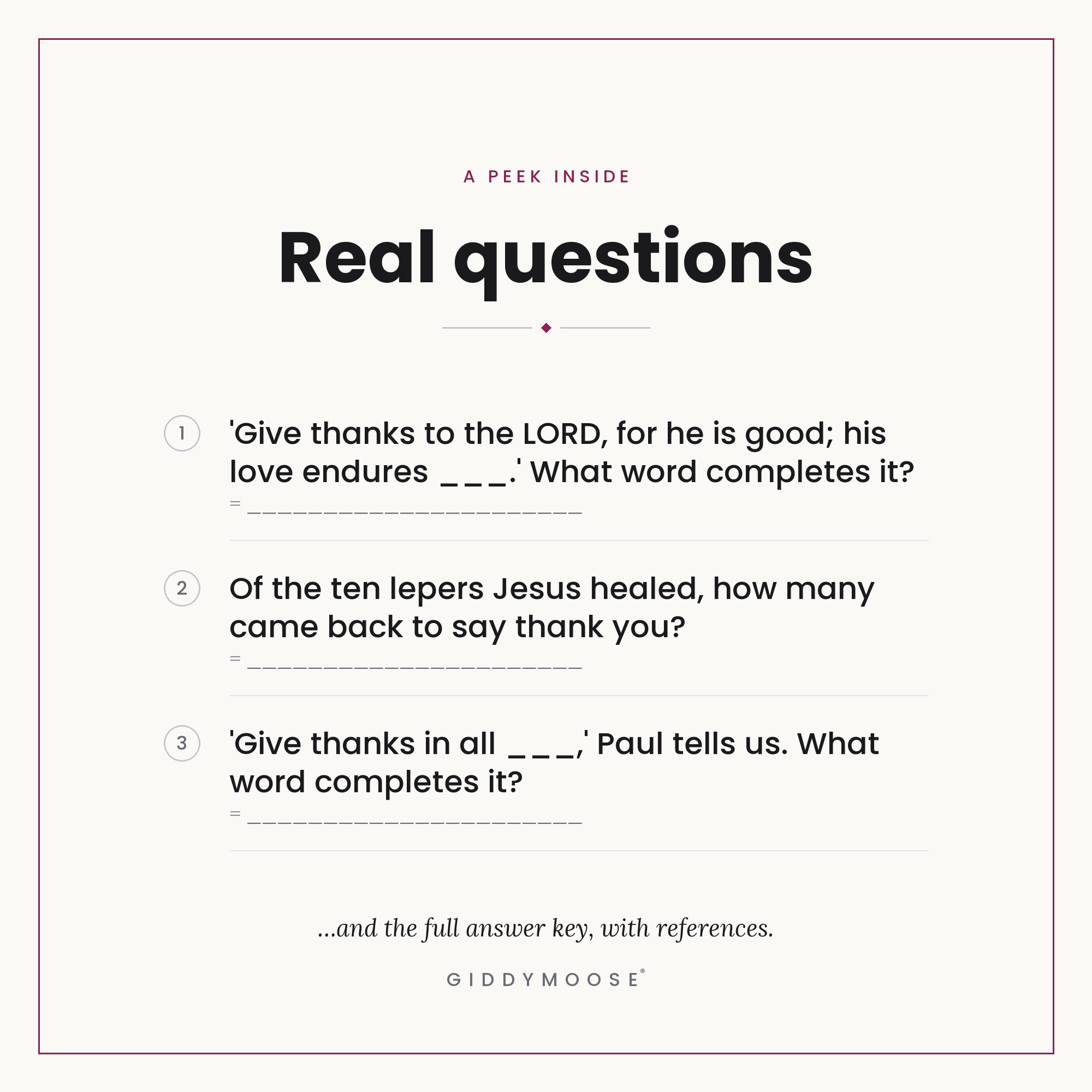 Giving Thanks Bible Trivia Printable — image 3