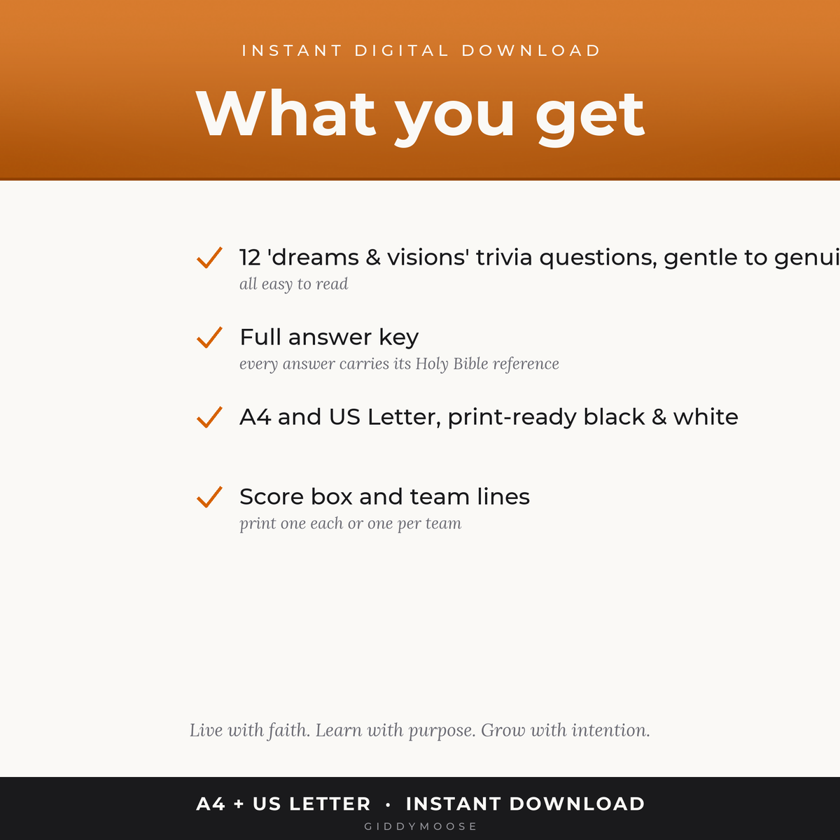 Bible Dreams and Visions Trivia Printable — image 2