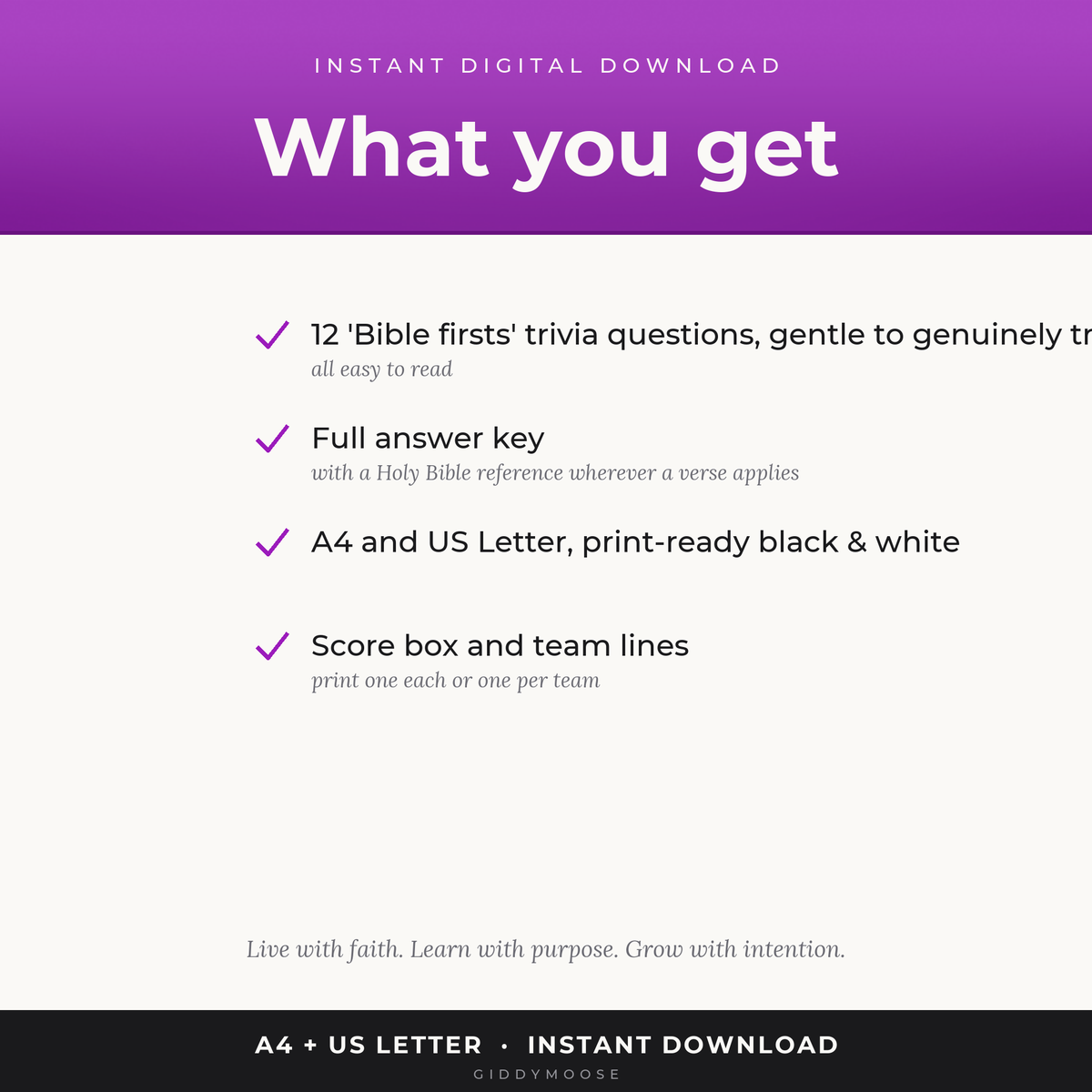 Bible Firsts Trivia Printable — image 2