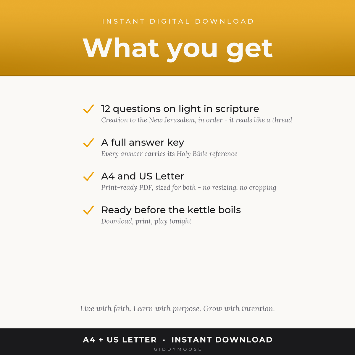 Light in the Bible Trivia Printable — image 2