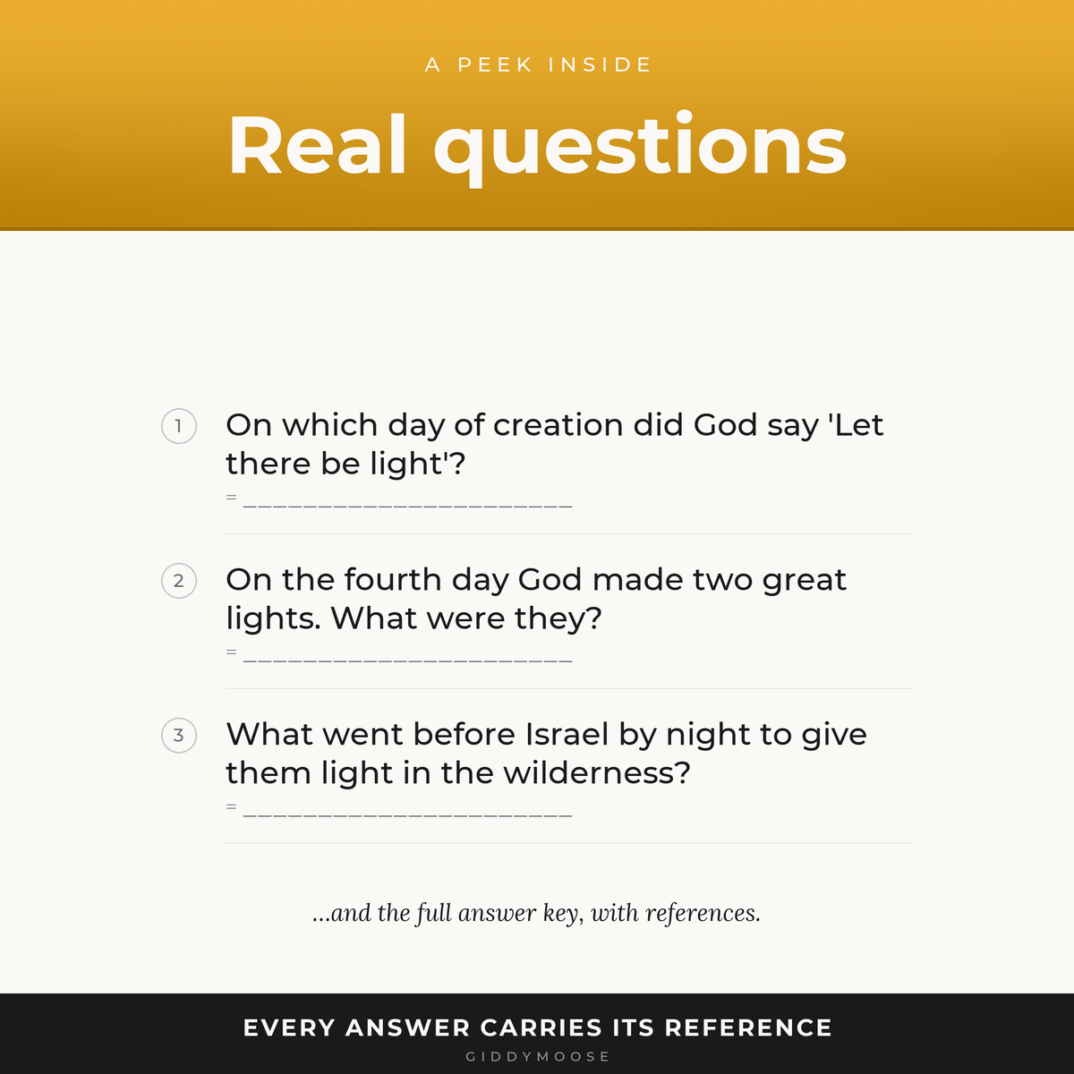 Light in the Bible Trivia Printable — image 3