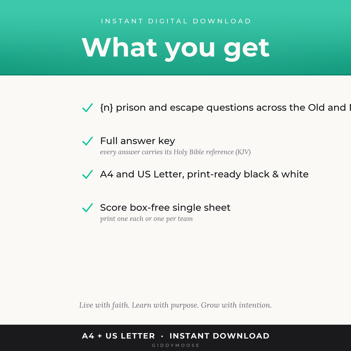 Bible Prisons and Escapes Trivia Printable — image 2