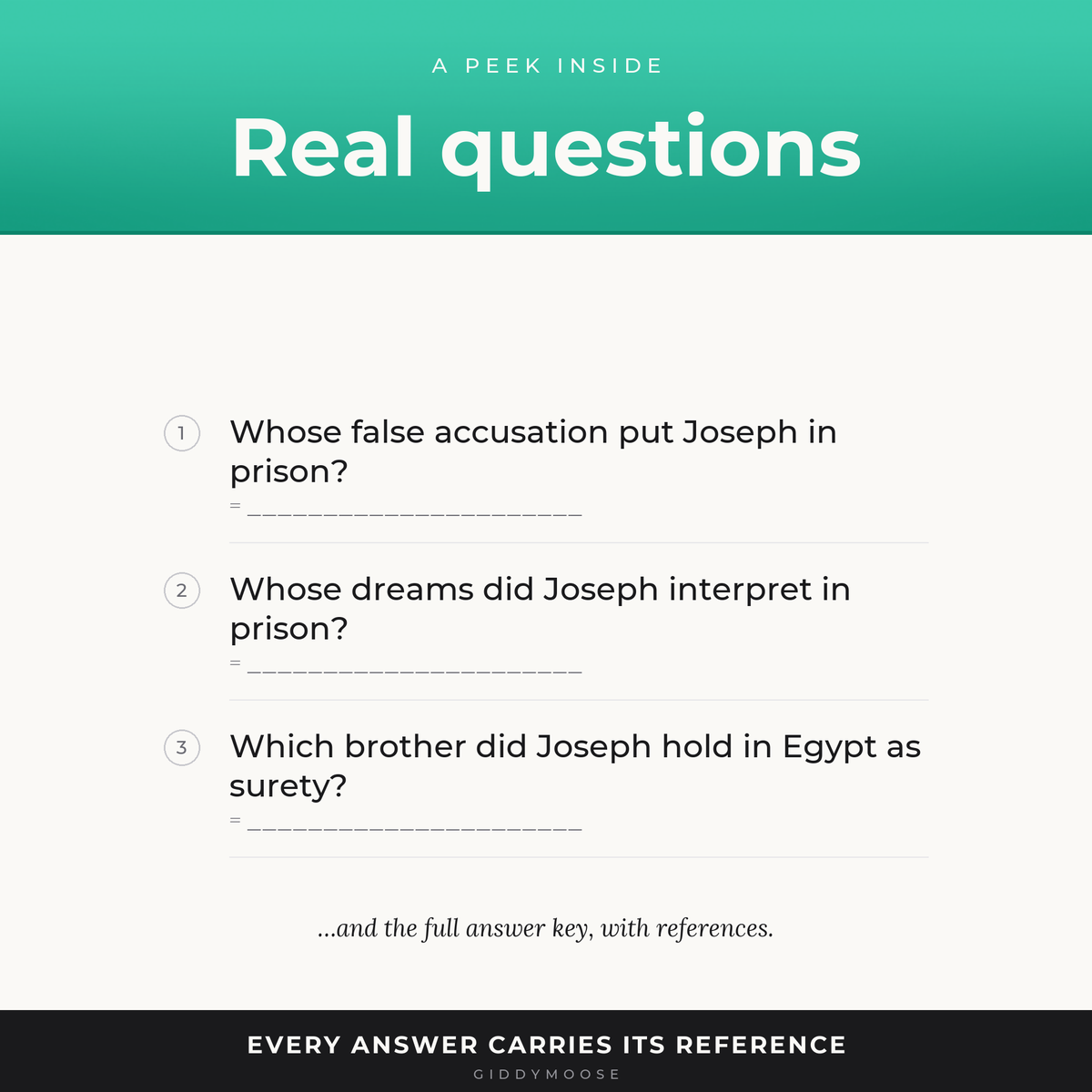 Bible Prisons and Escapes Trivia Printable — image 3