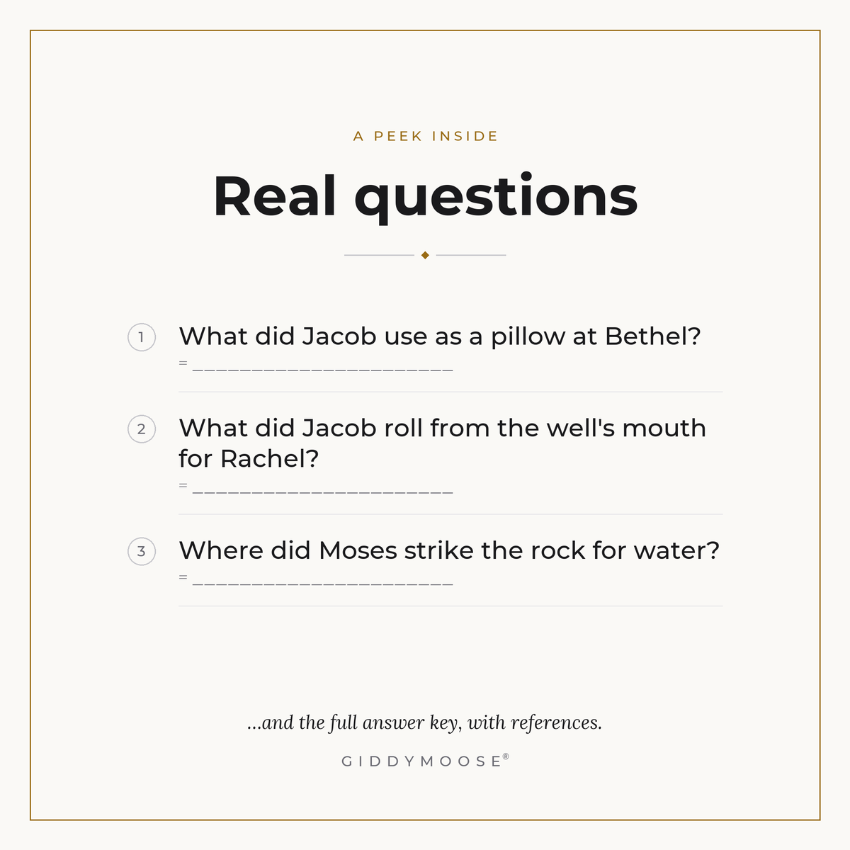 Bible Stones and Rocks Trivia Printable — image 3