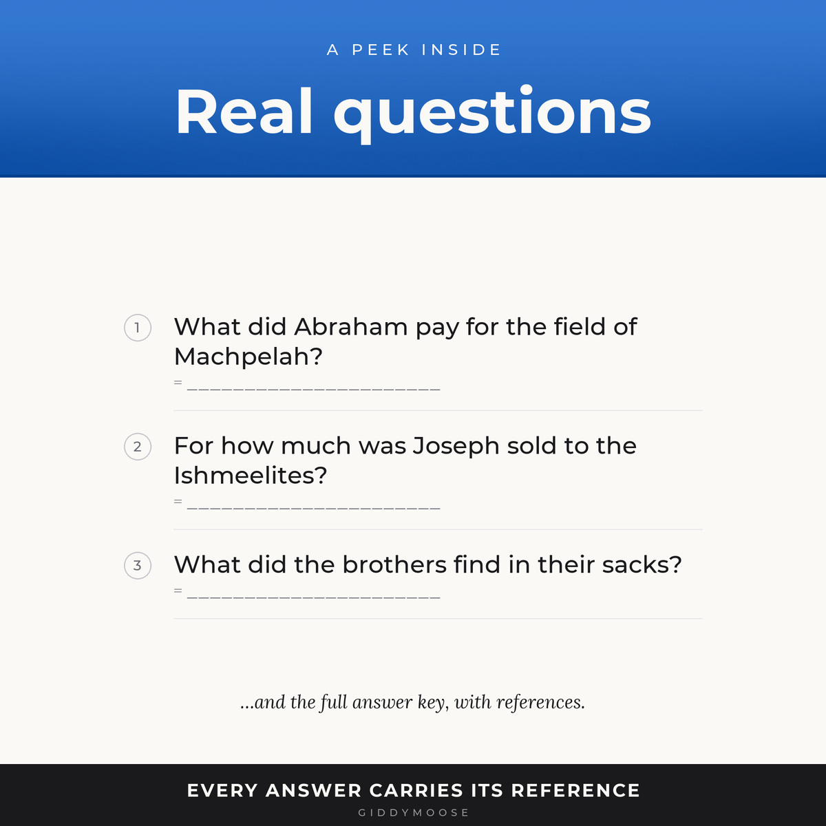 Bible Money and Coins Trivia Printable — image 3