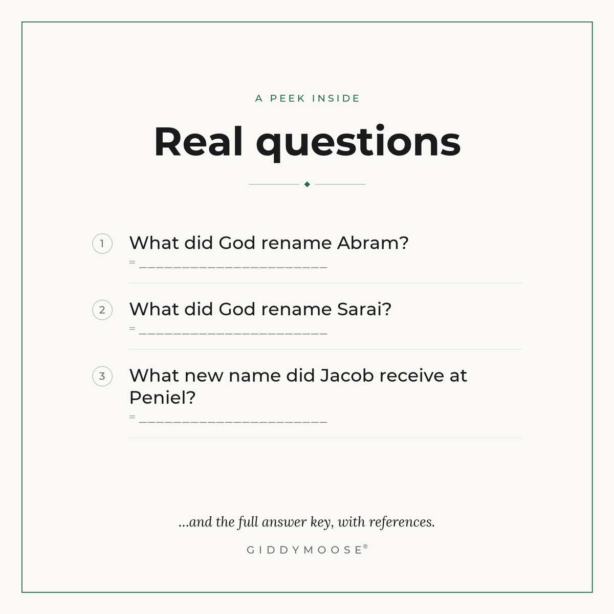 Bible Names That Changed Trivia Printable — image 3