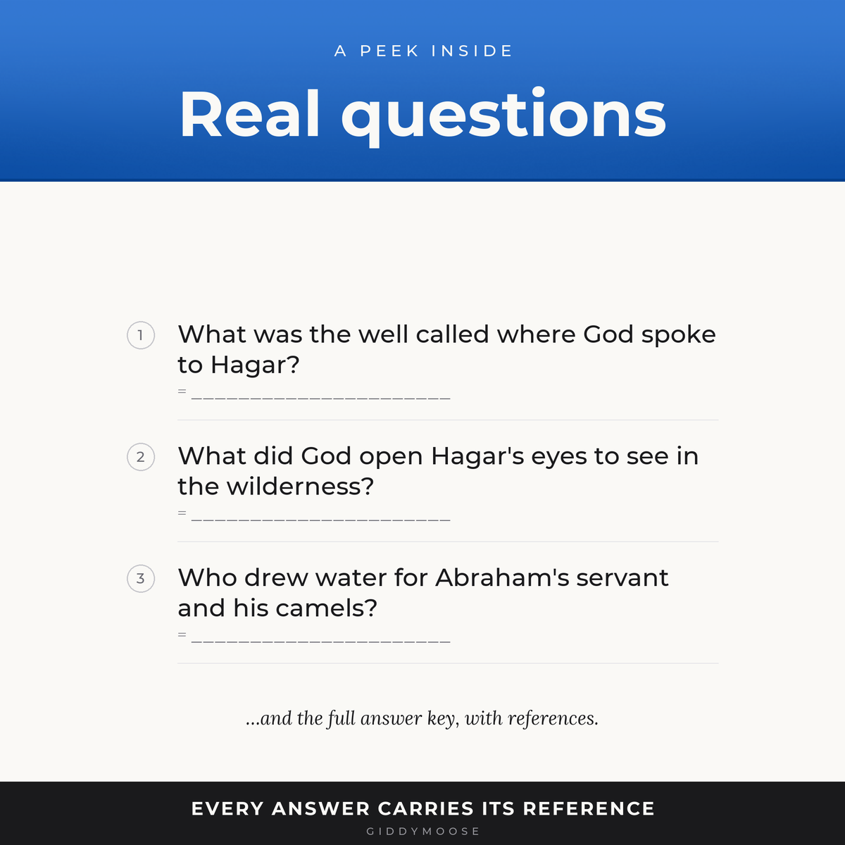 Bible Wells and Springs Trivia Printable — image 3
