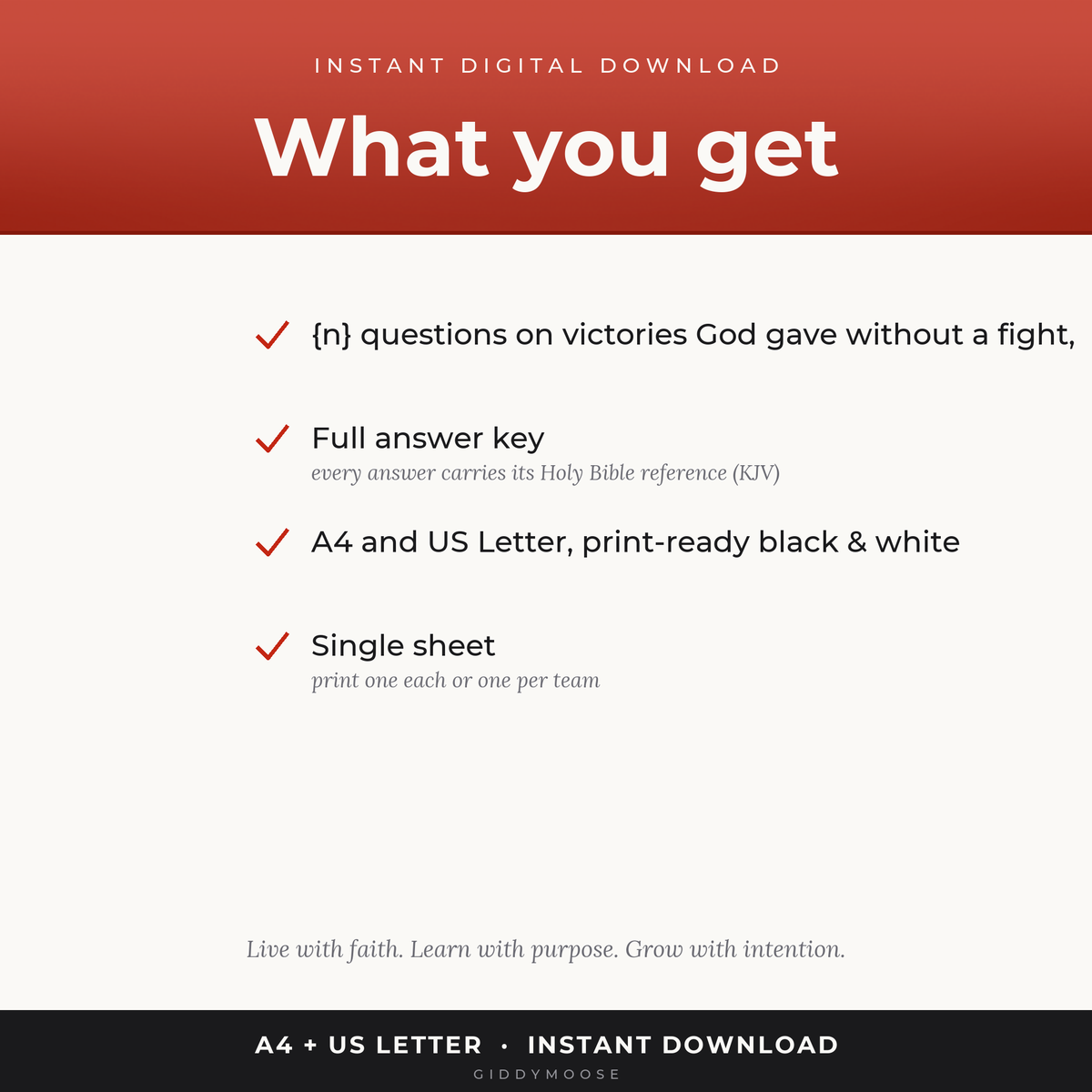 Battles Won Without Fighting Bible Trivia Printable — image 2