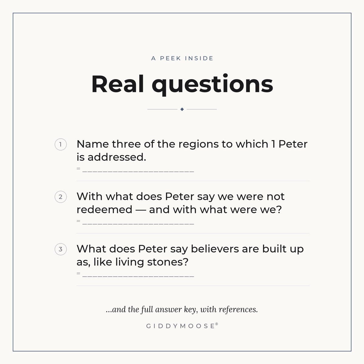 1 and 2 Peter and Jude Bible Trivia Printable — image 3