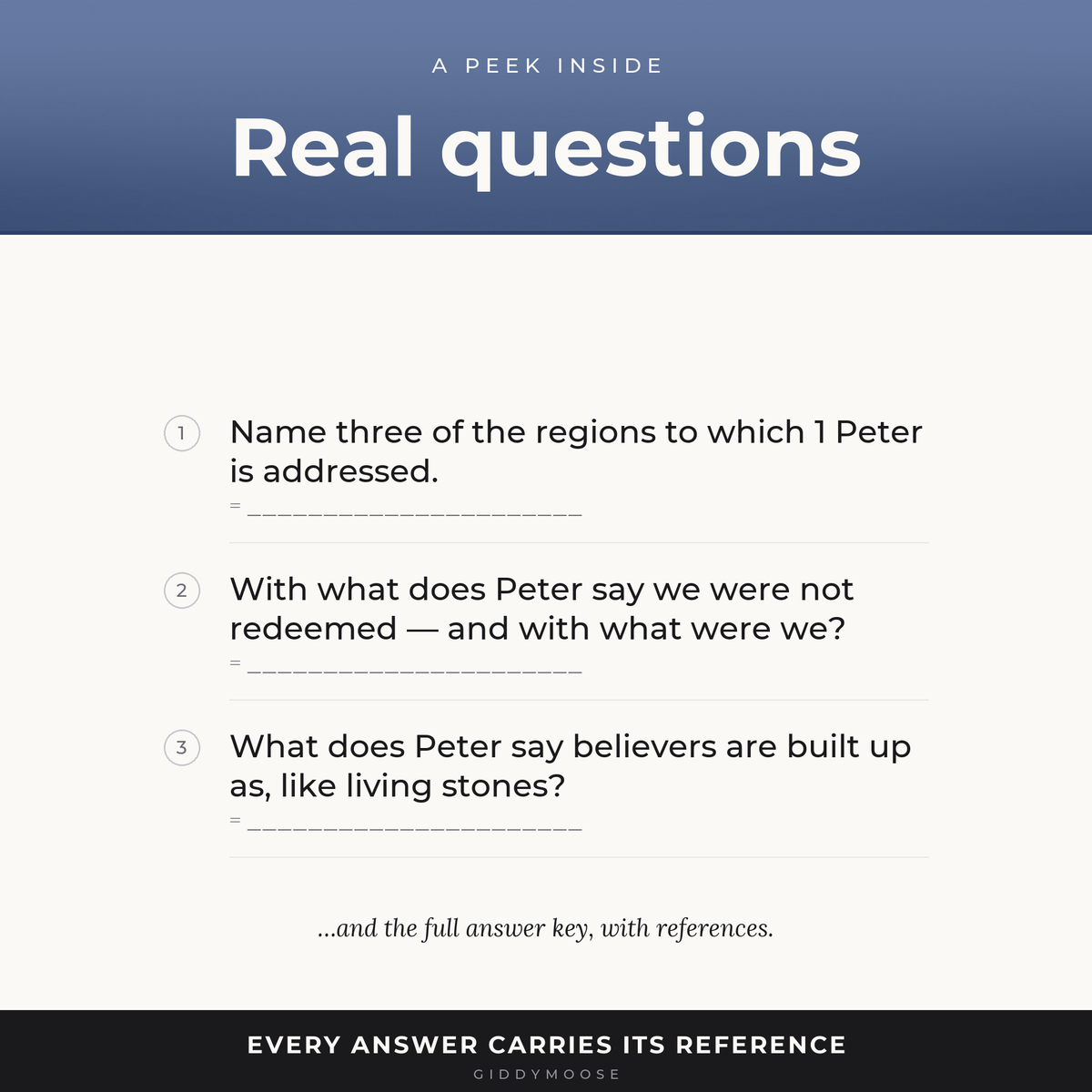 1 and 2 Peter and Jude Bible Trivia Printable — image 3