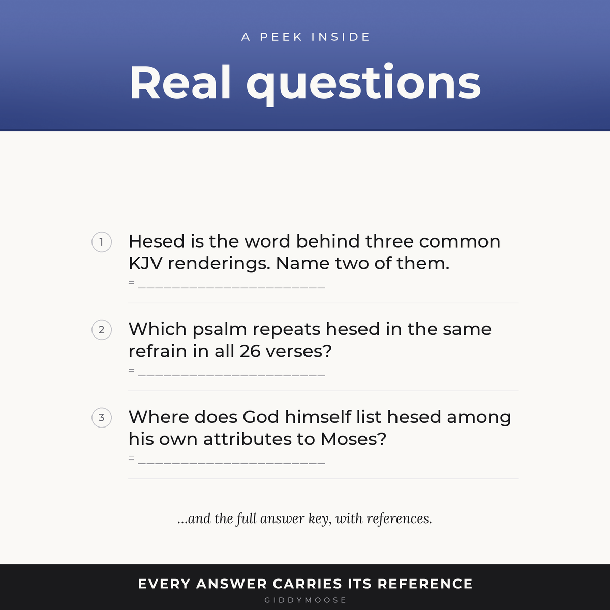 Hebrew Word Study Bible Trivia Printable — image 3