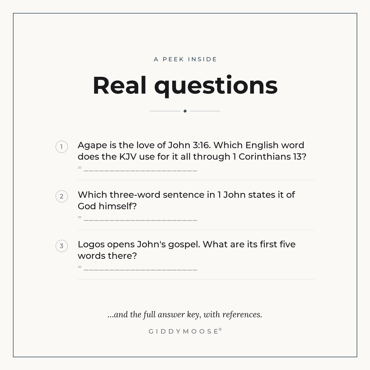 Greek Word Study Bible Trivia Printable — image 3