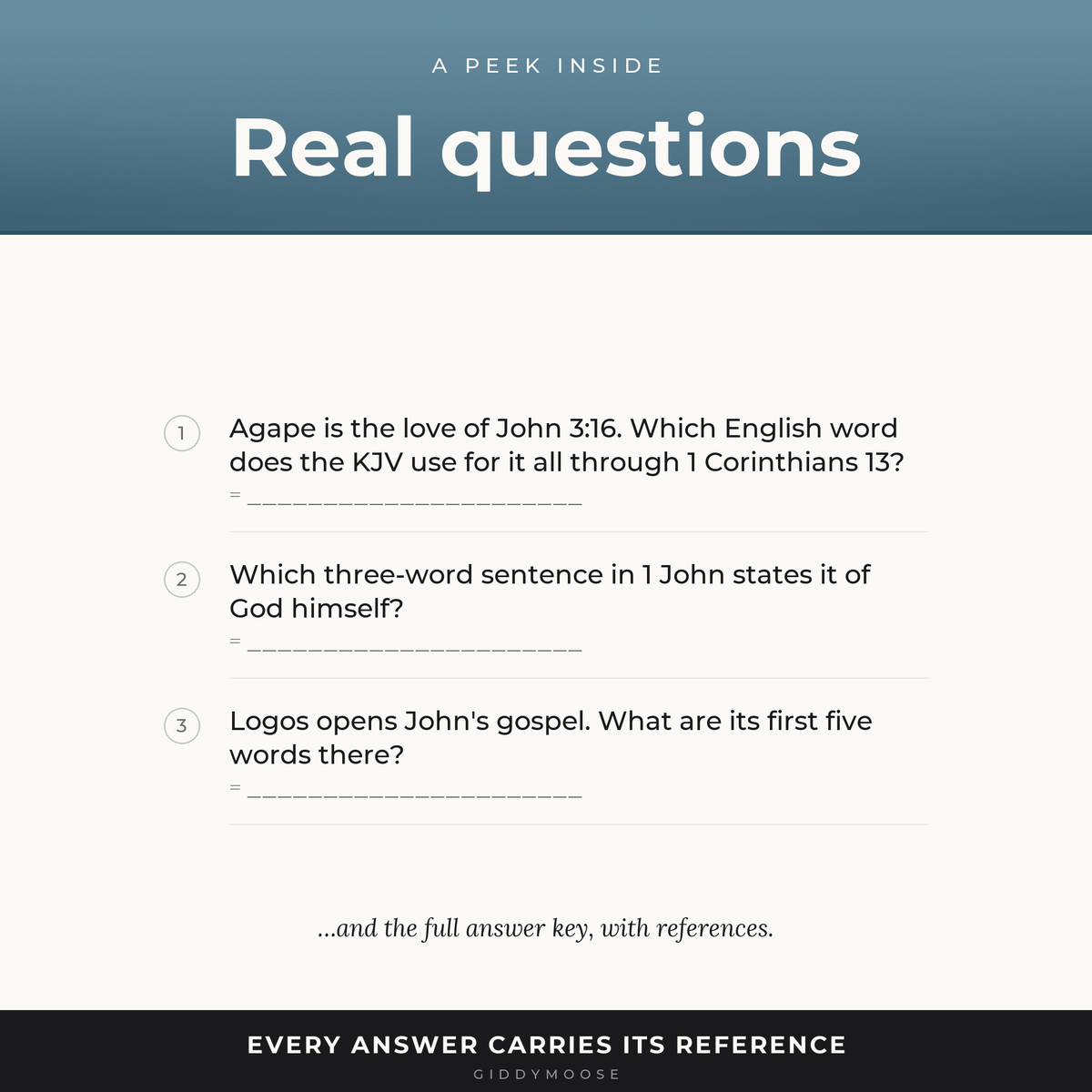Greek Word Study Bible Trivia Printable — image 3