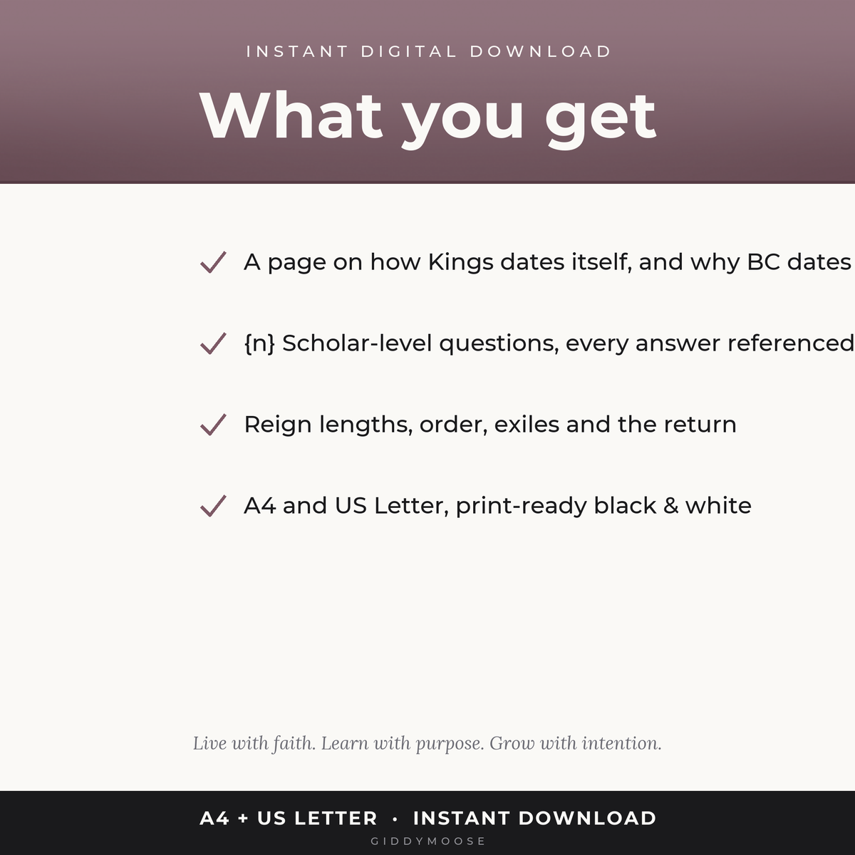 Bible Chronology and Kings Trivia Printable — image 2