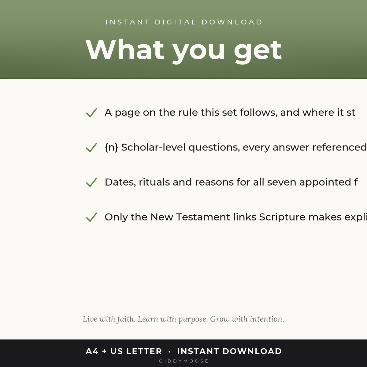 Feasts of the Bible Trivia Printable — image 2