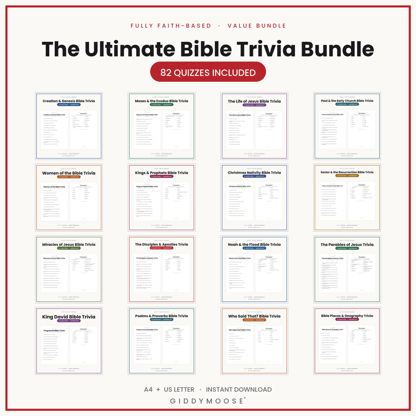 The Ultimate Bible Trivia Bundle