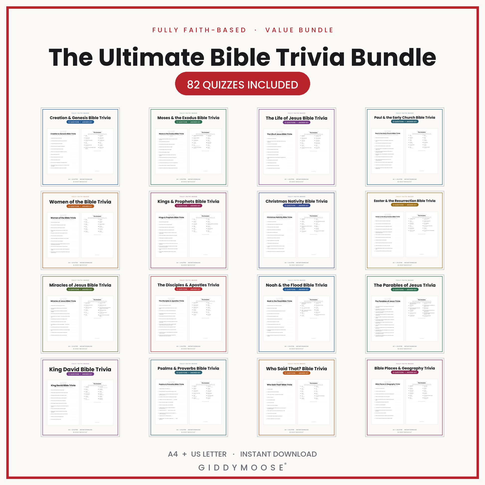 The Ultimate Bible Trivia Bundle