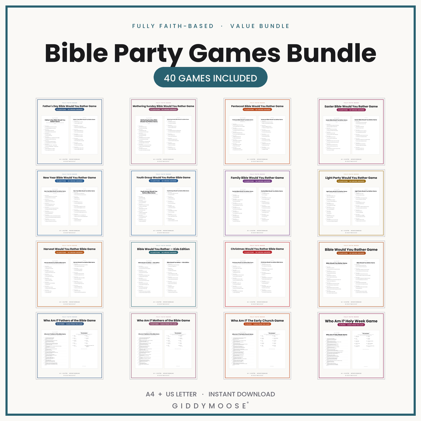 Bible Party Games Bundle — image 3