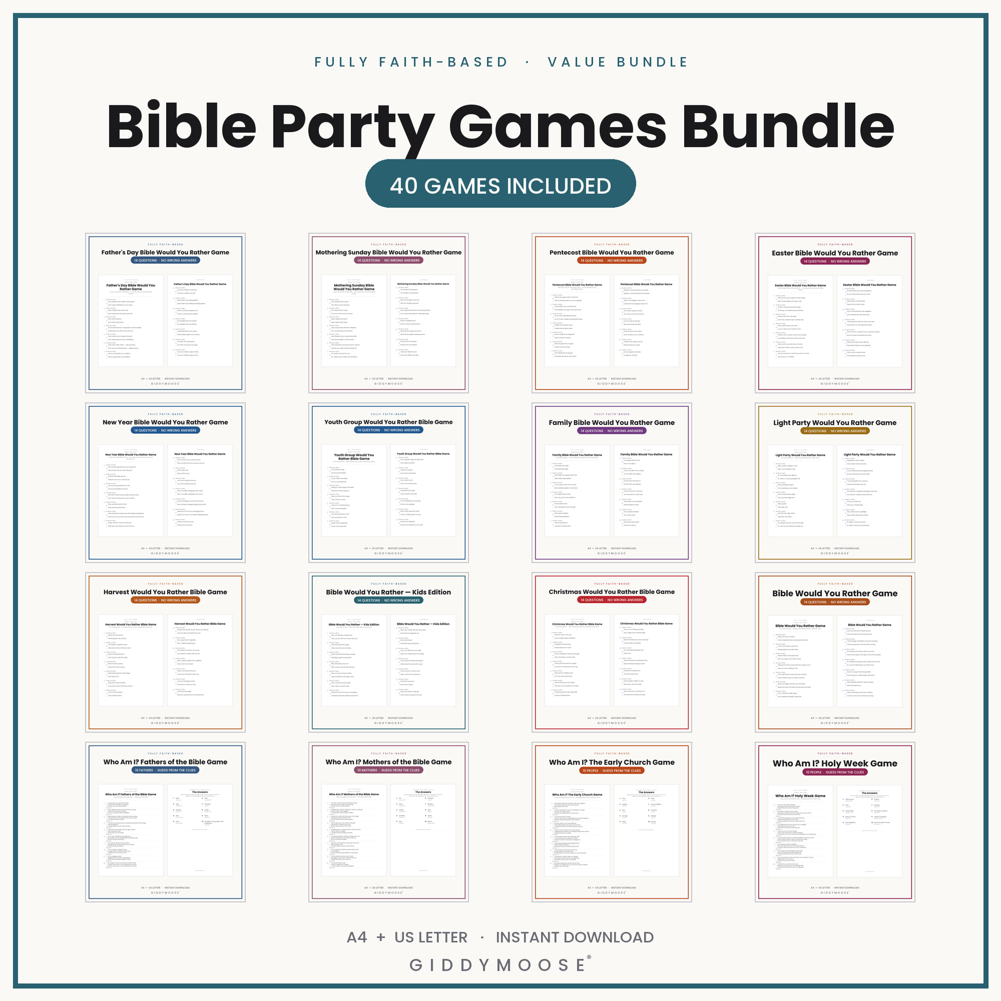 Bible Party Games Bundle — image 3