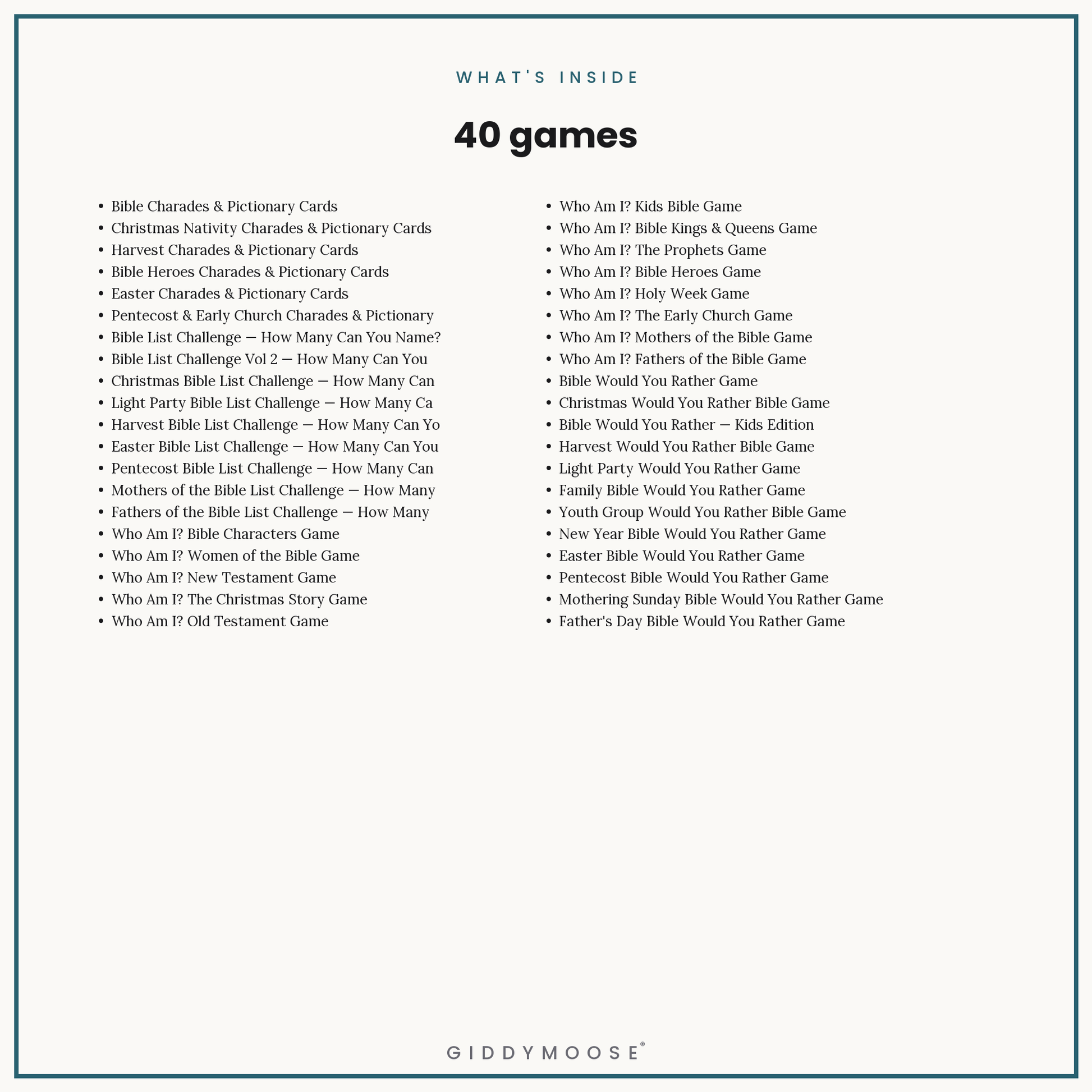 Bible Party Games Bundle — image 4