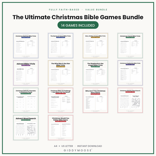 The Ultimate Christmas Bible Games Bundle