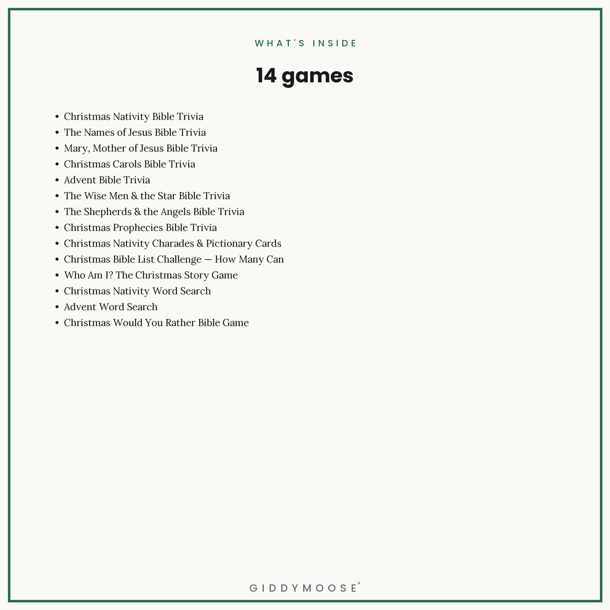 The Ultimate Christmas Bible Games Bundle — image 2