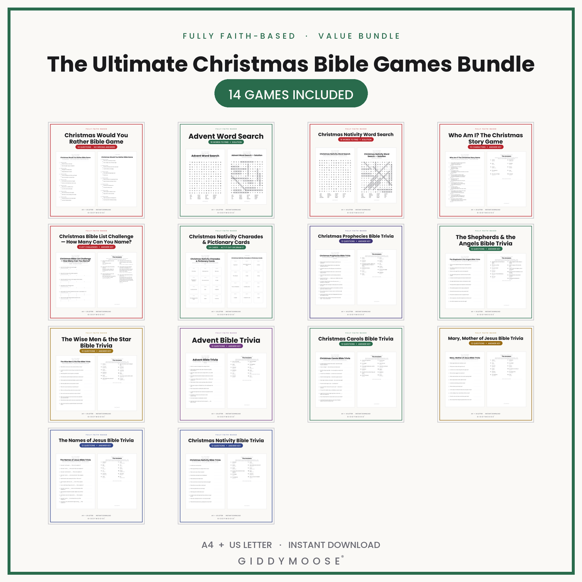 The Ultimate Christmas Bible Games Bundle — image 3