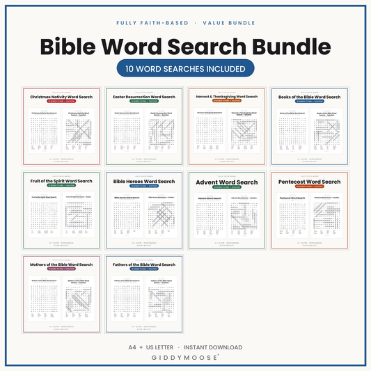 Bible Word Search Bundle