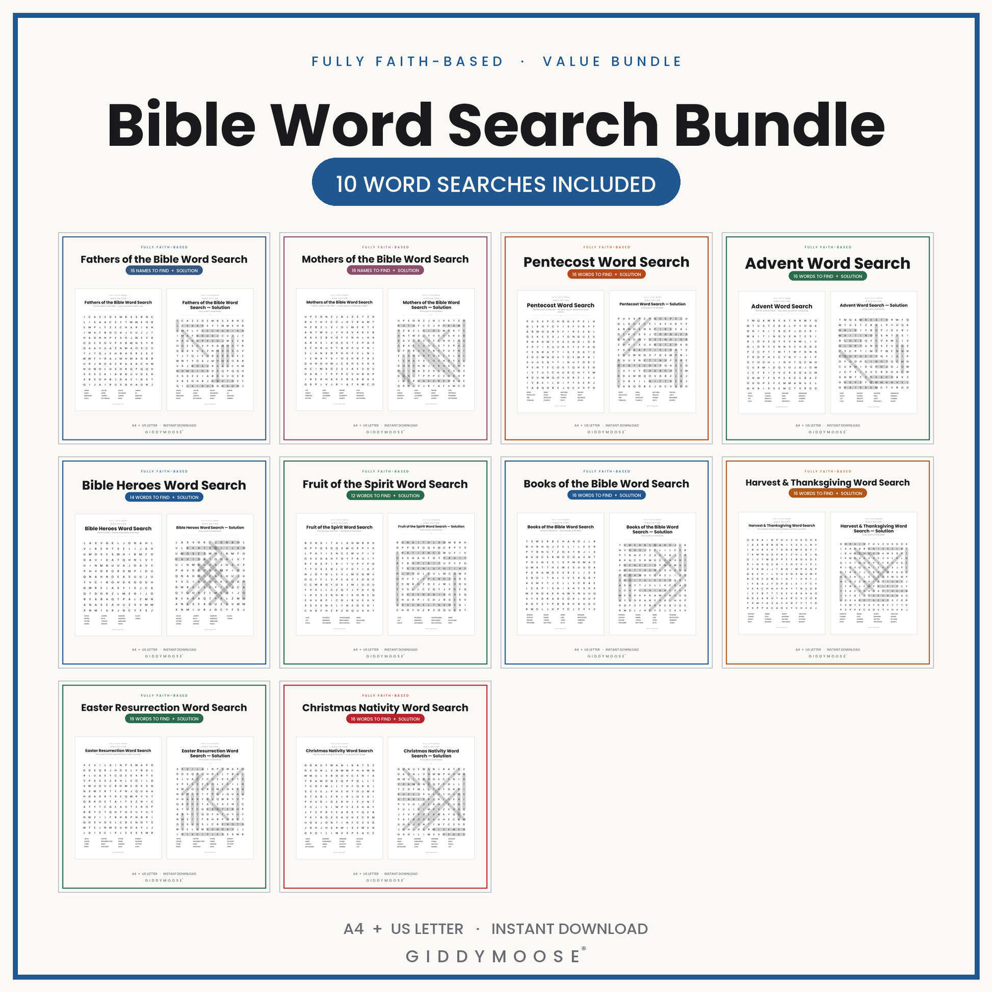 Bible Word Search Bundle — image 3