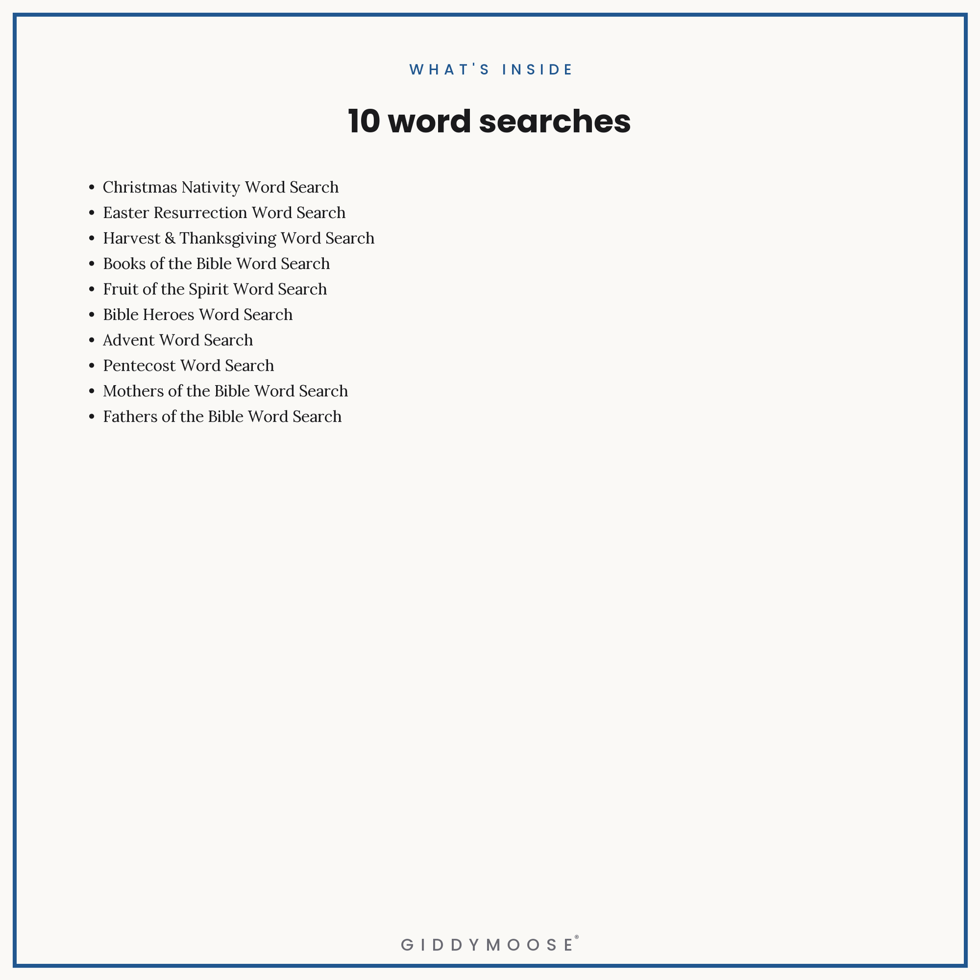 Bible Word Search Bundle — image 4