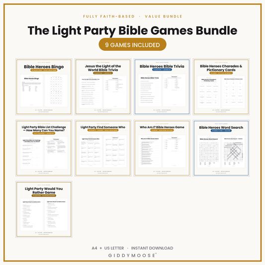 The Light Party Bible Games Bundle