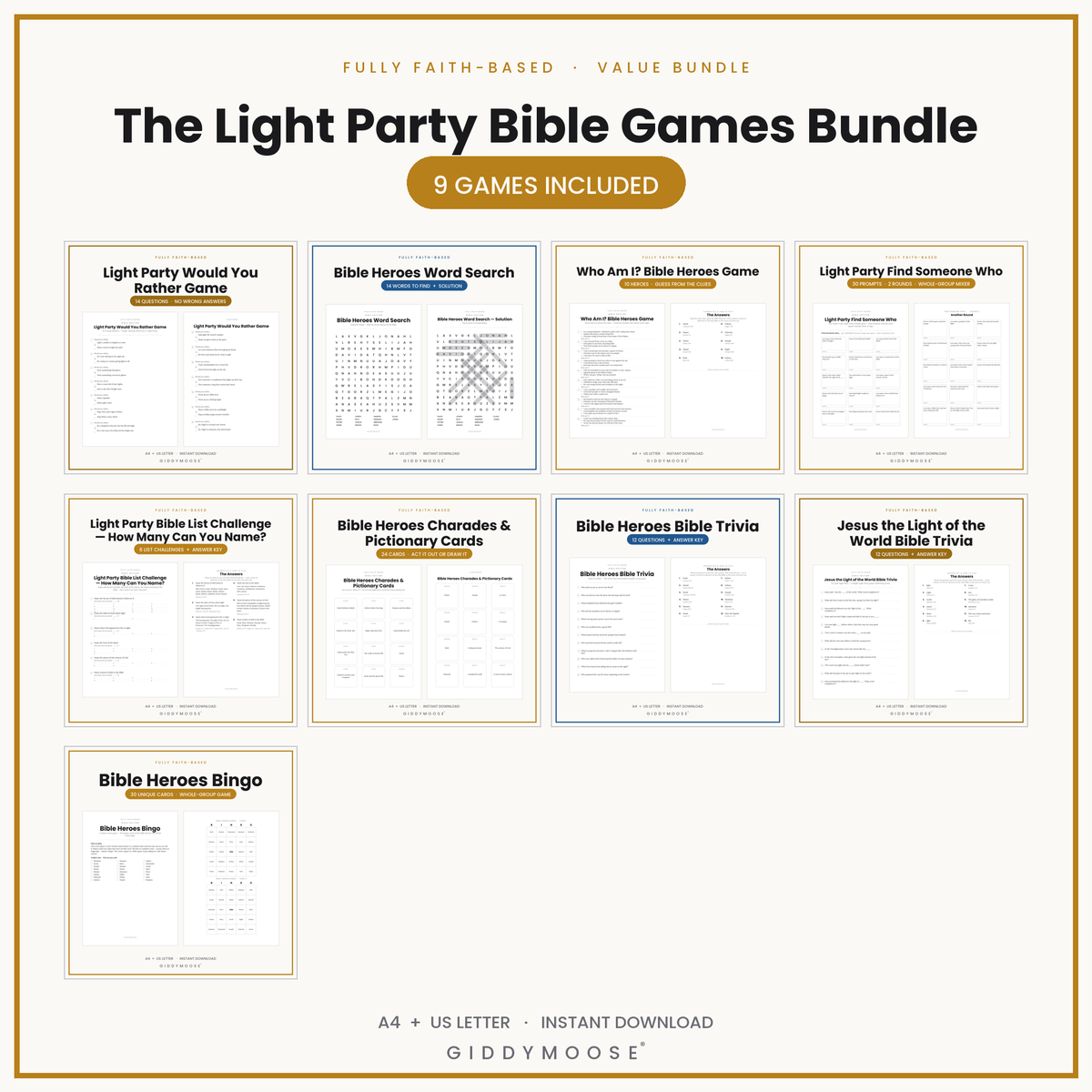 The Light Party Bible Games Bundle — image 3