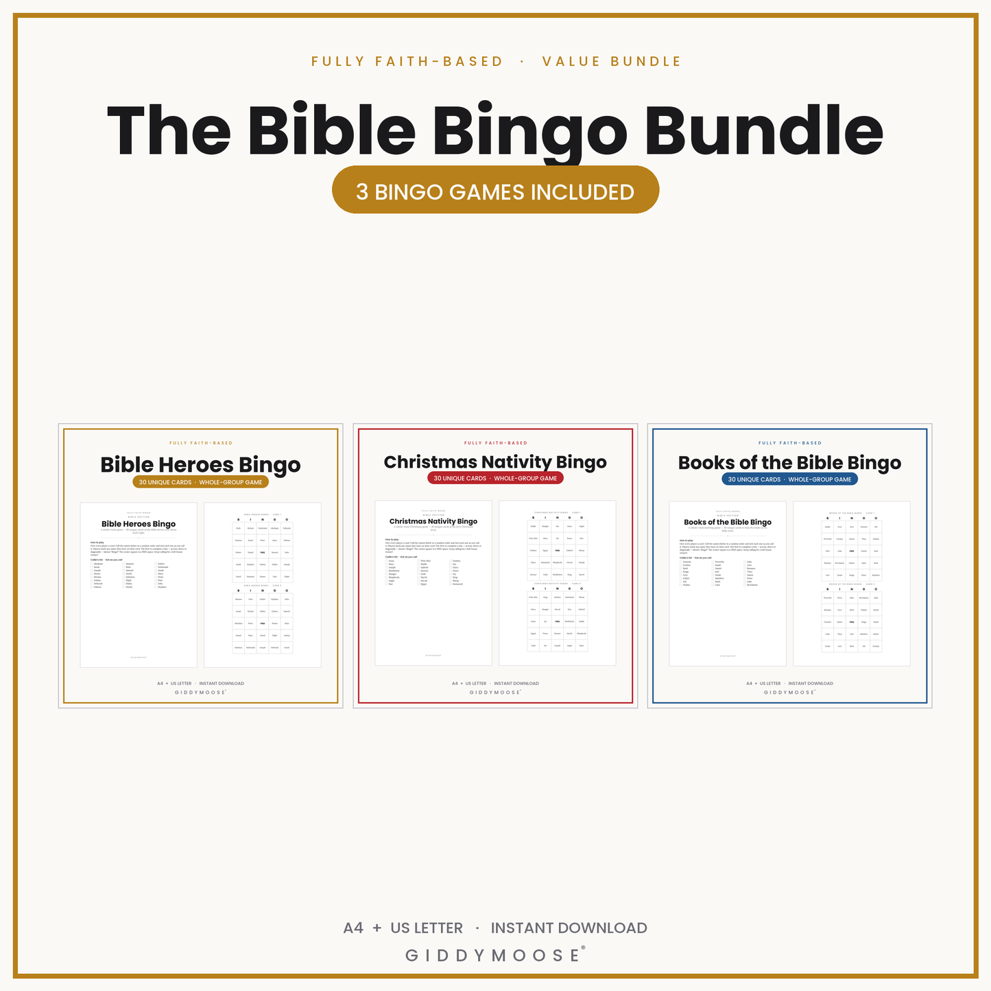 The Bible Bingo Bundle
