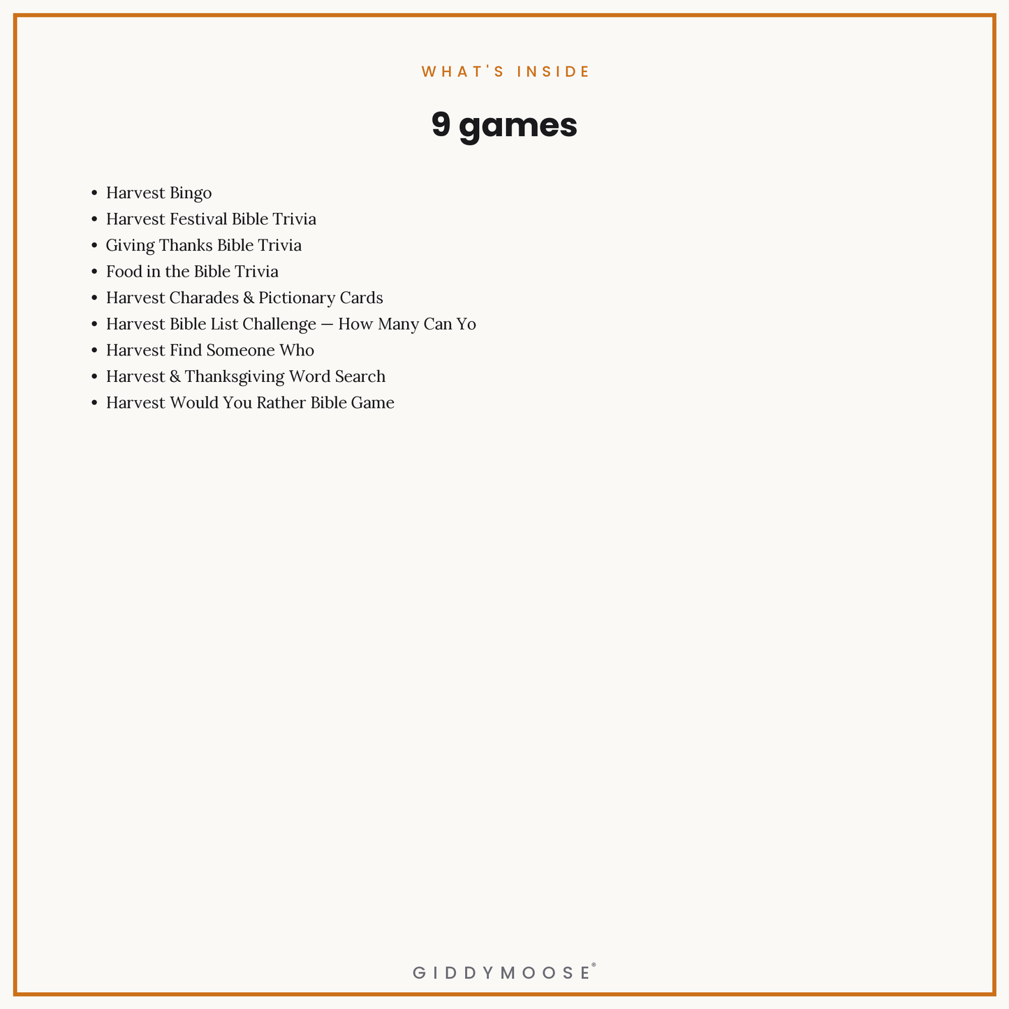 The Harvest Bible Games Bundle — image 2