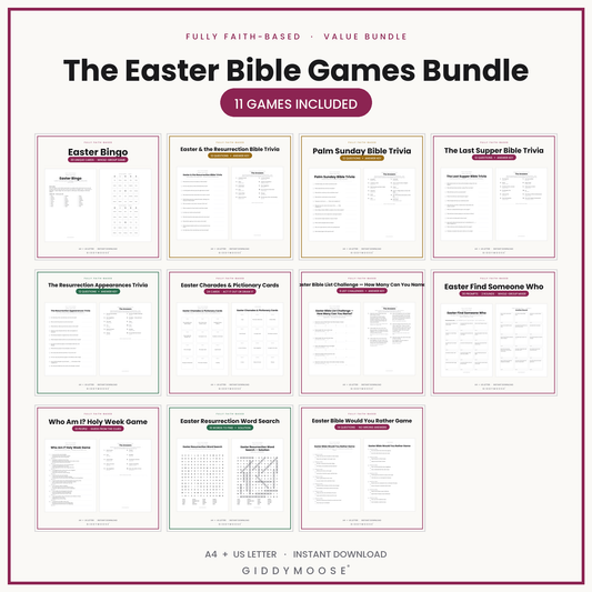 The Easter Bible Games Bundle