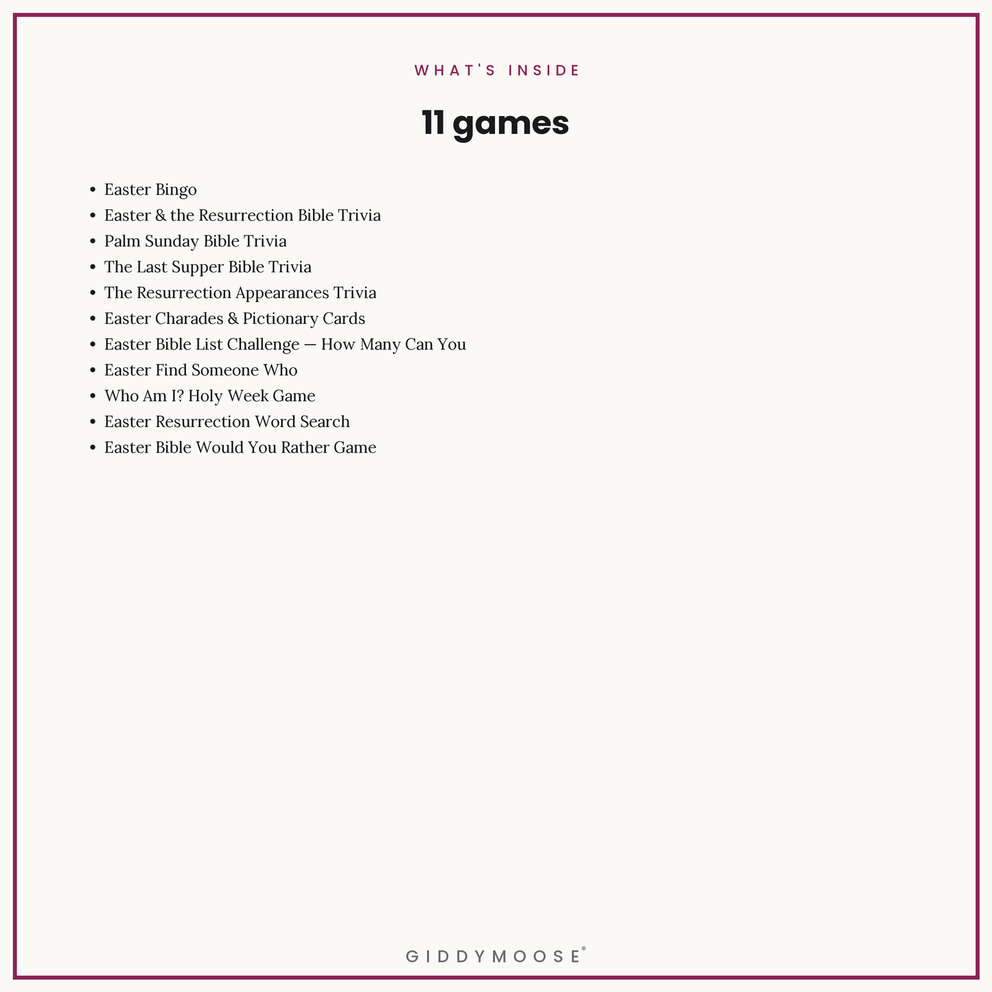 The Easter Bible Games Bundle — image 4