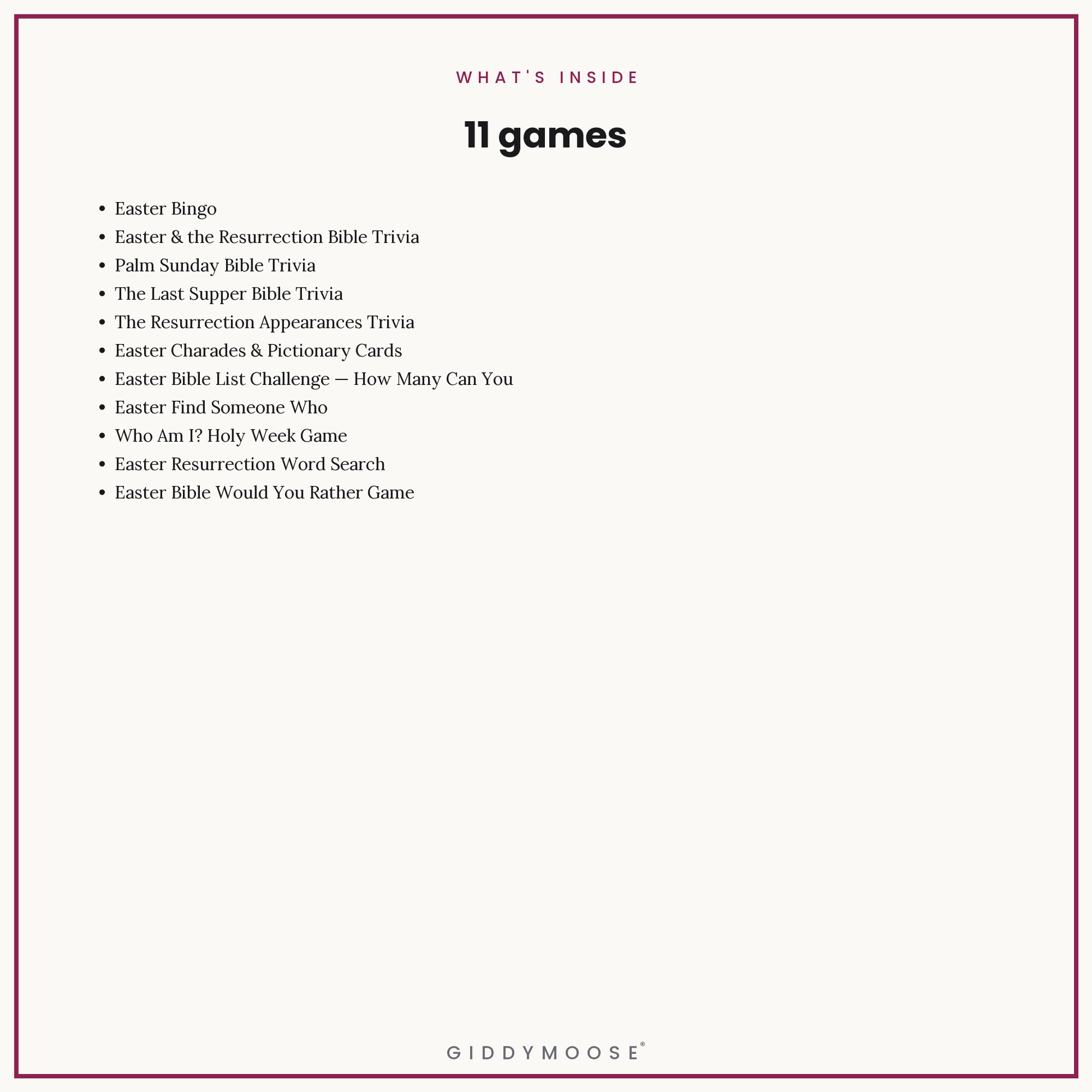 The Easter Bible Games Bundle — image 4