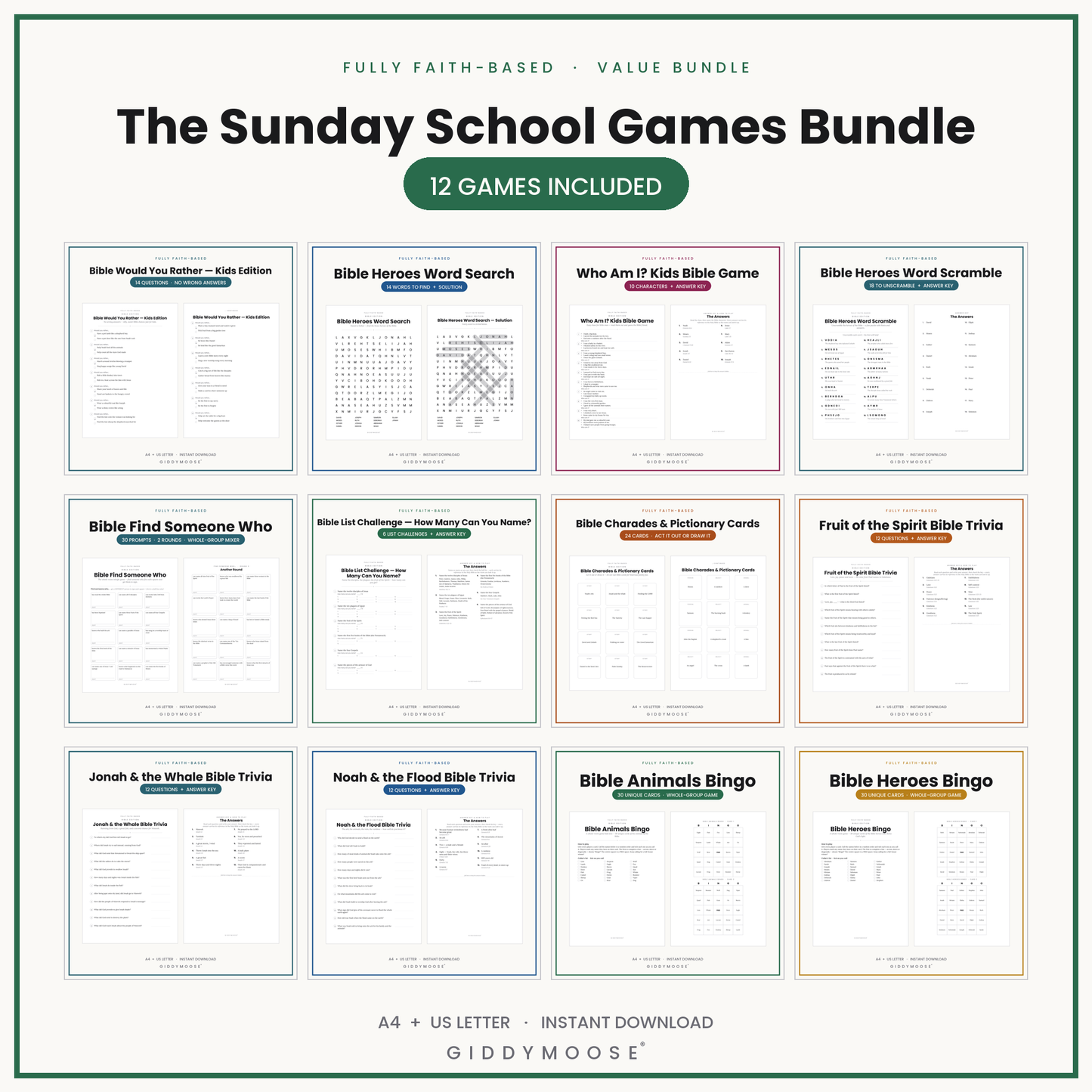 The Sunday School Games Bundle — image 3