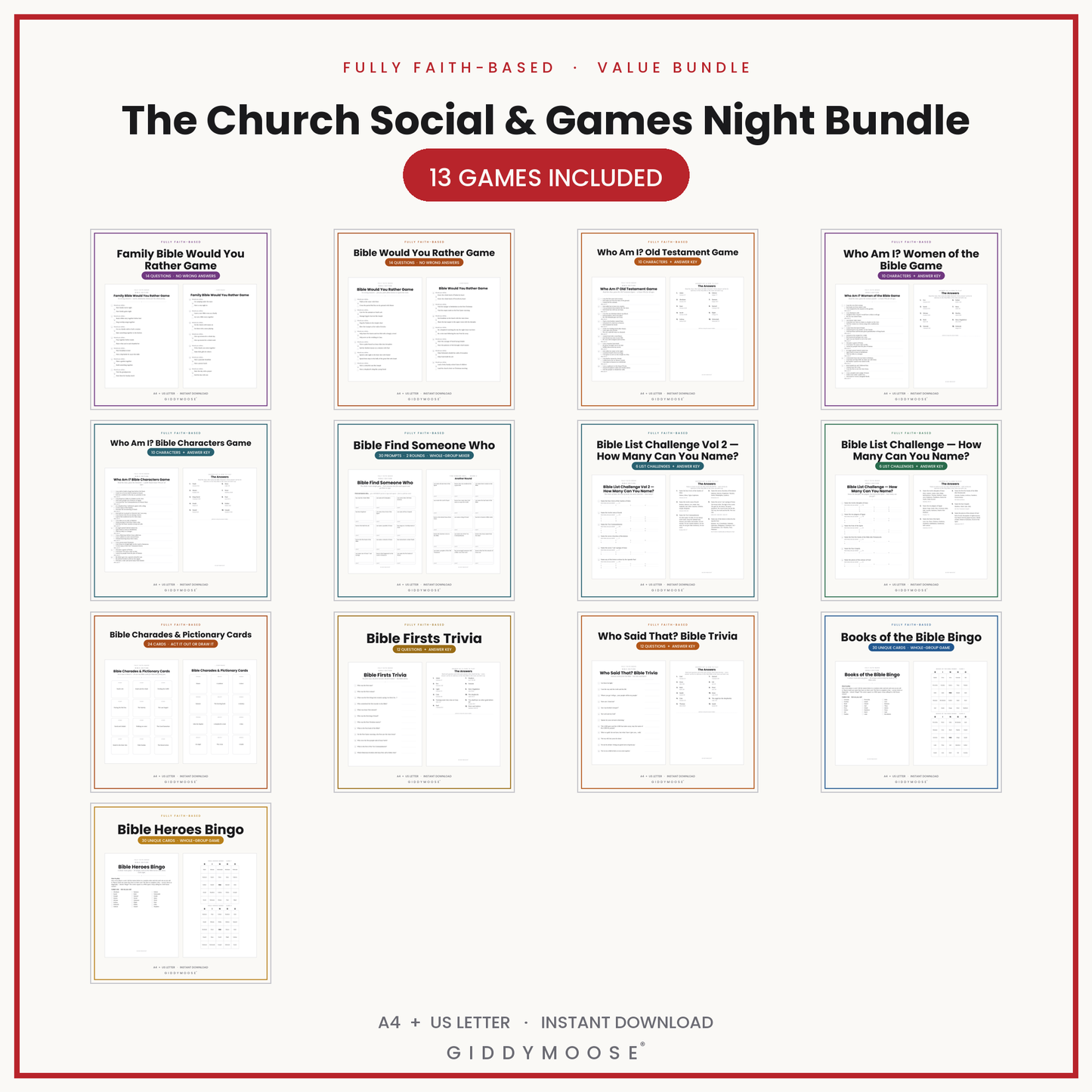The Church Social & Games Night Bundle — image 3