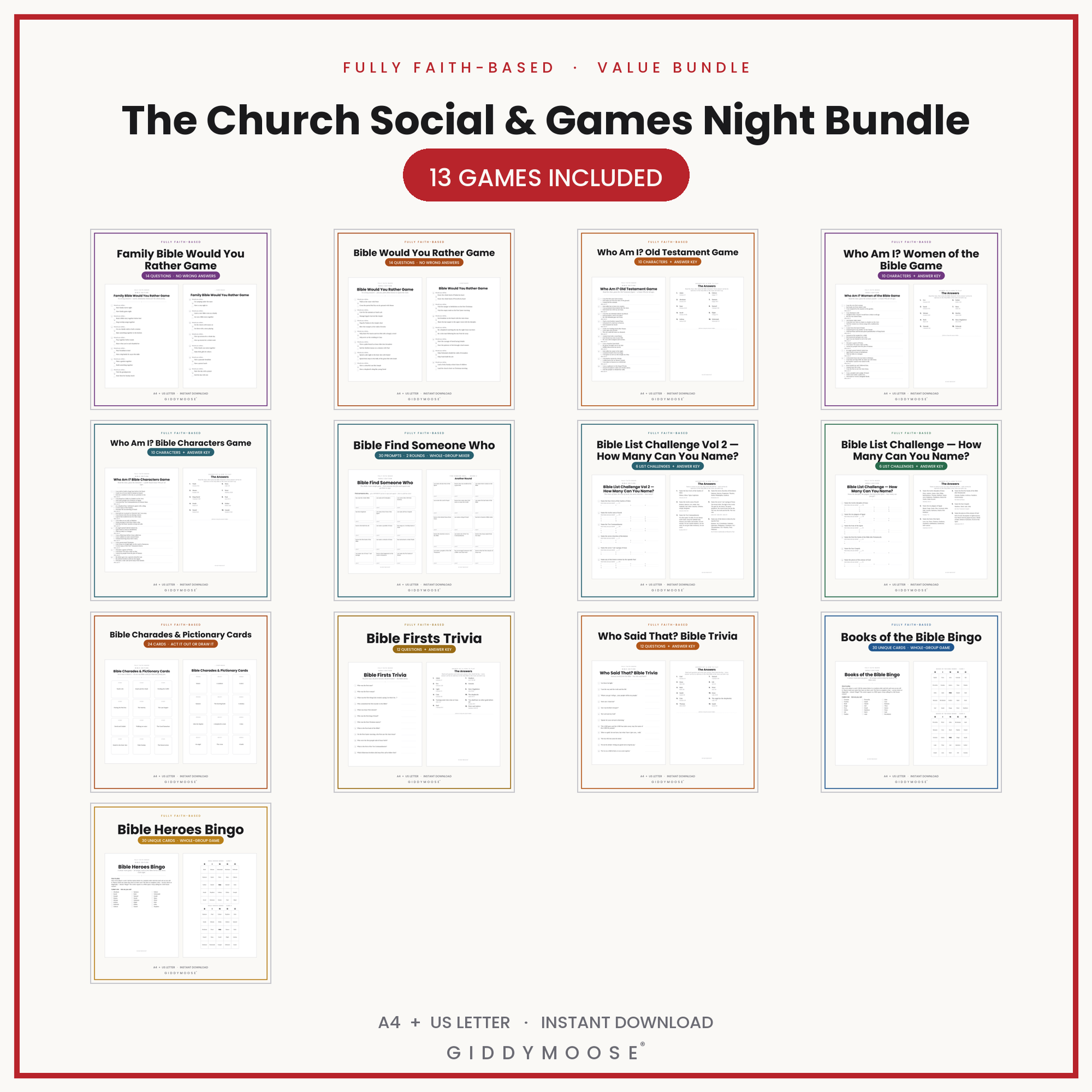 The Church Social & Games Night Bundle — image 3