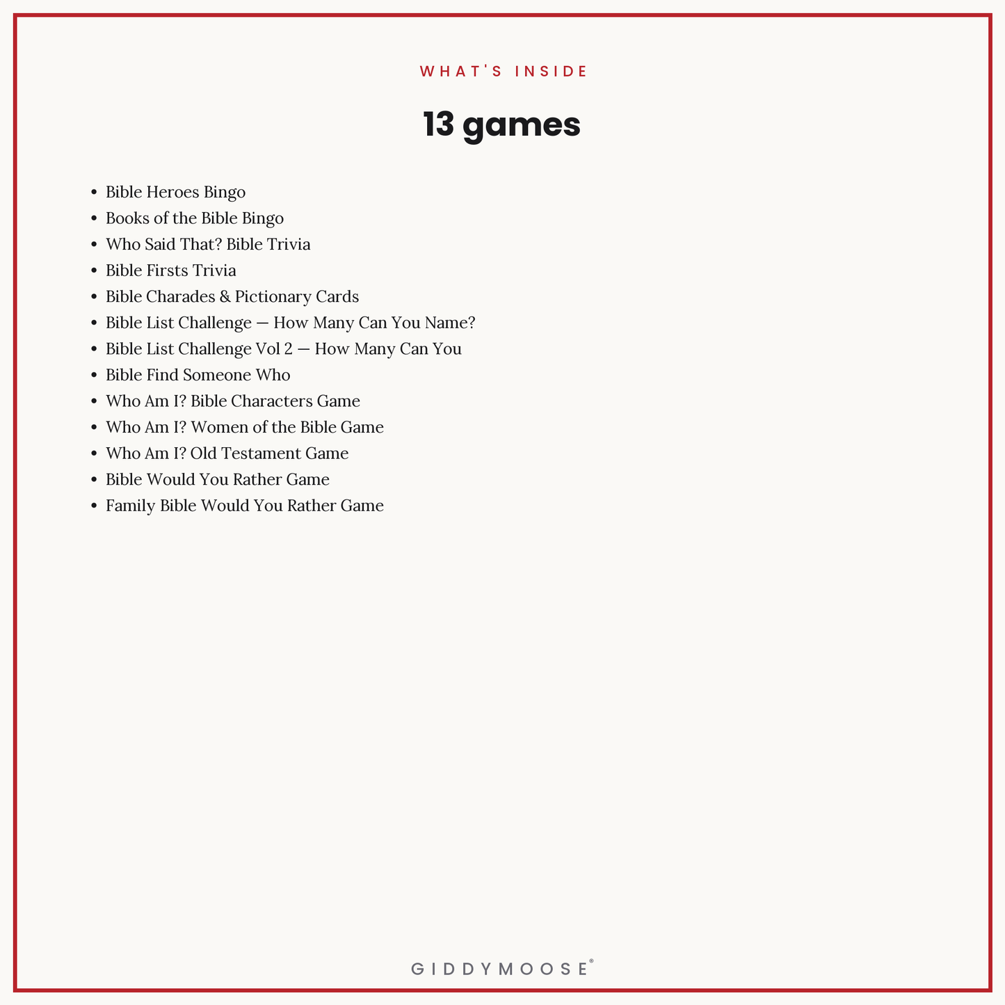 The Church Social & Games Night Bundle — image 4