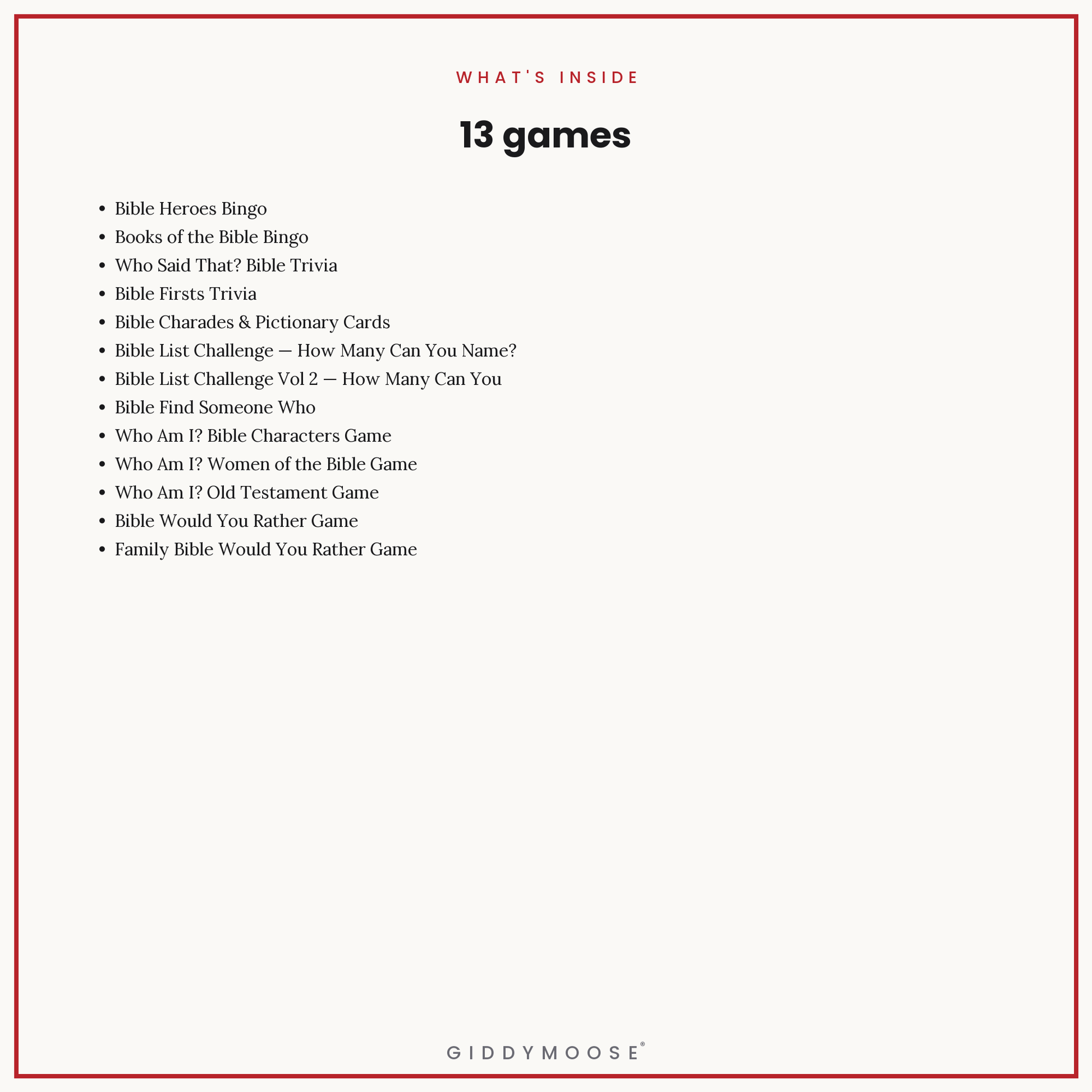 The Church Social & Games Night Bundle — image 4