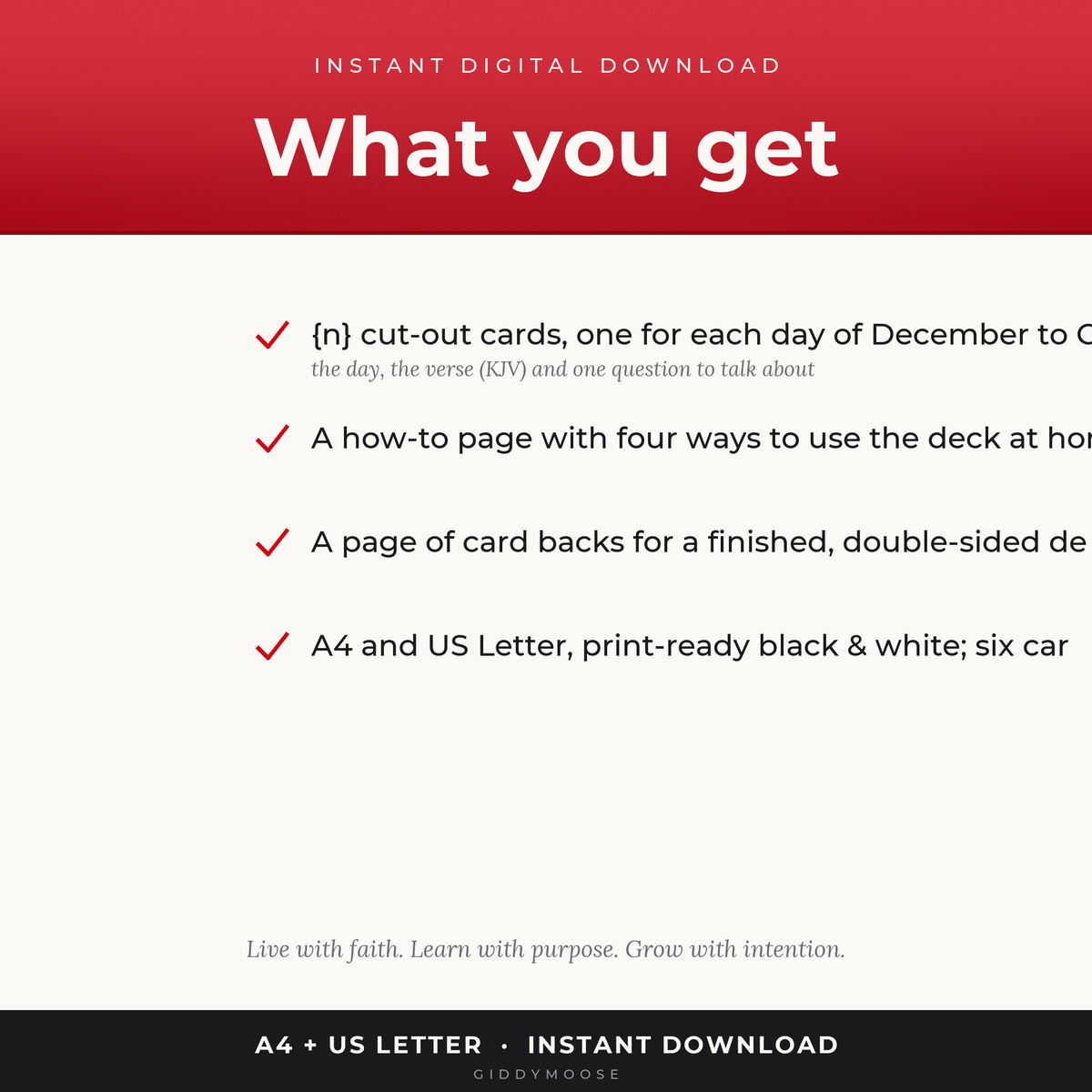 Advent Scripture Cards Printable — image 2