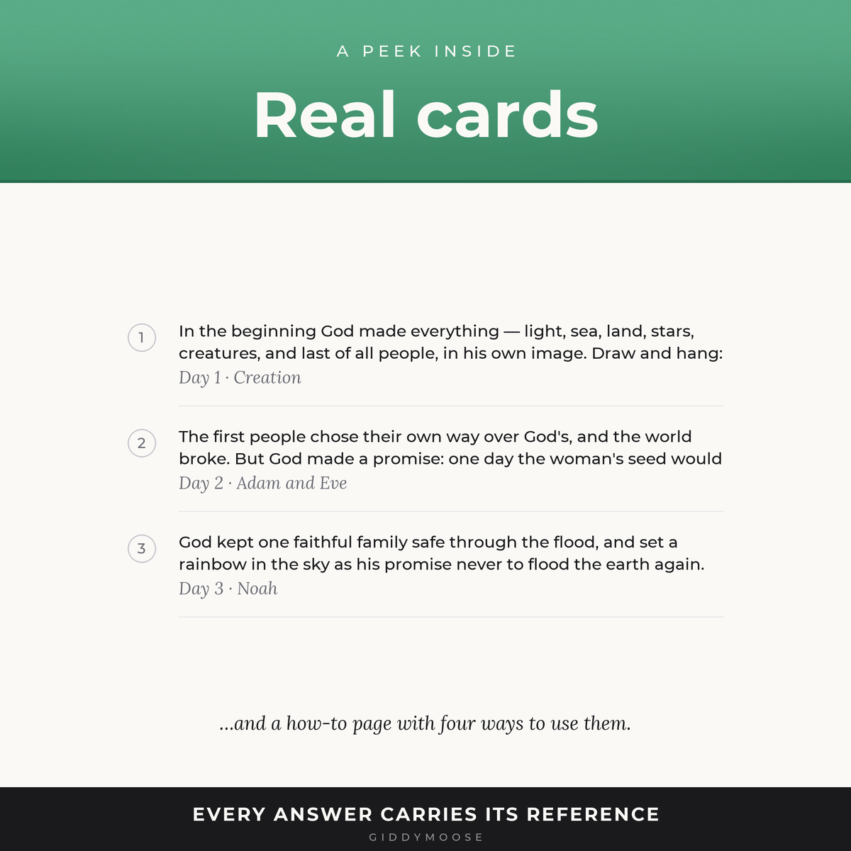 Jesse Tree Advent Cards Printable — image 3