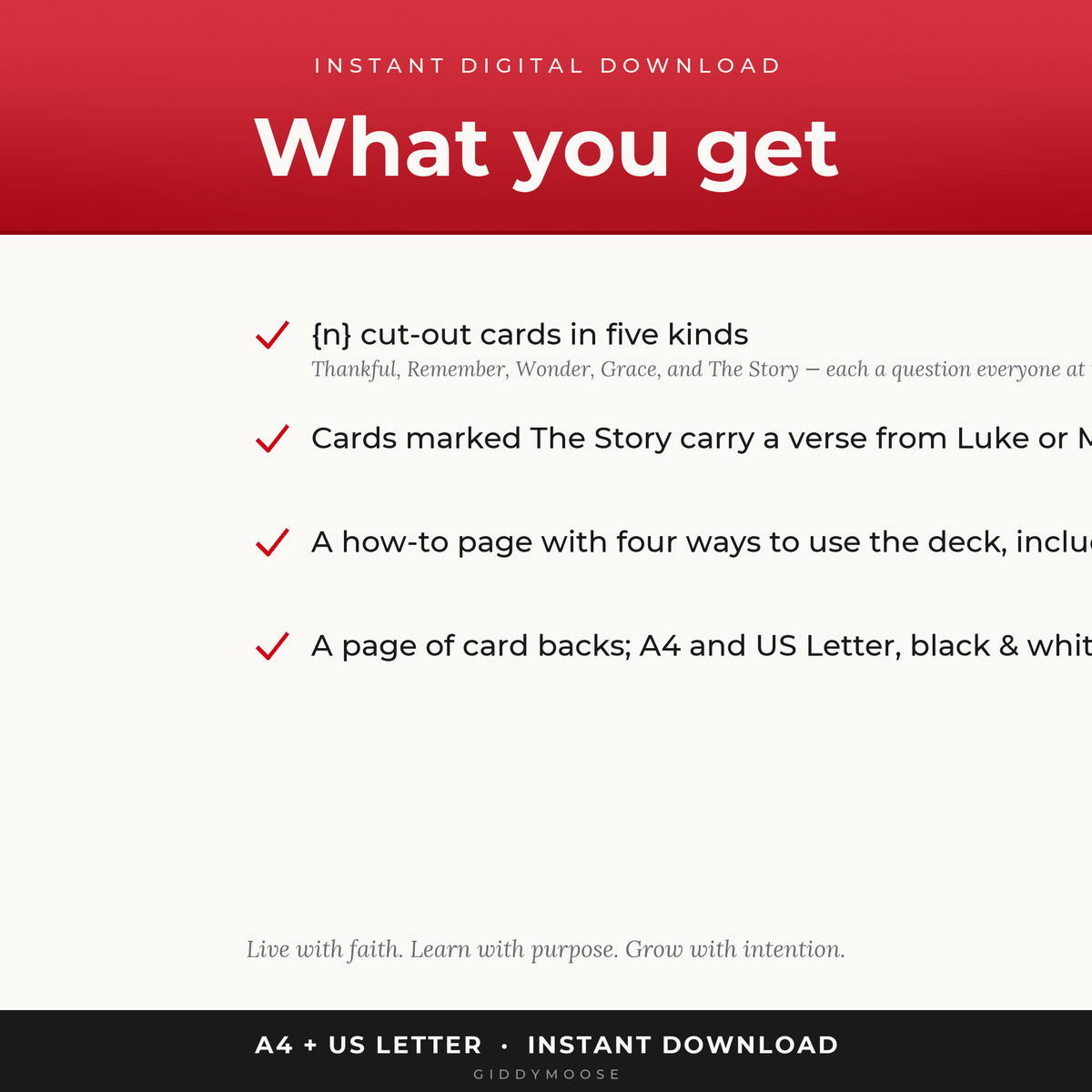 Christmas Eve Conversation Cards Printable — image 2